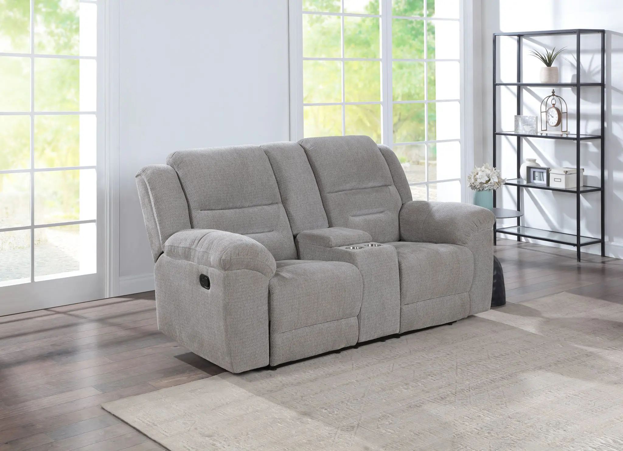 Gilson Reclining Loveseat Grey