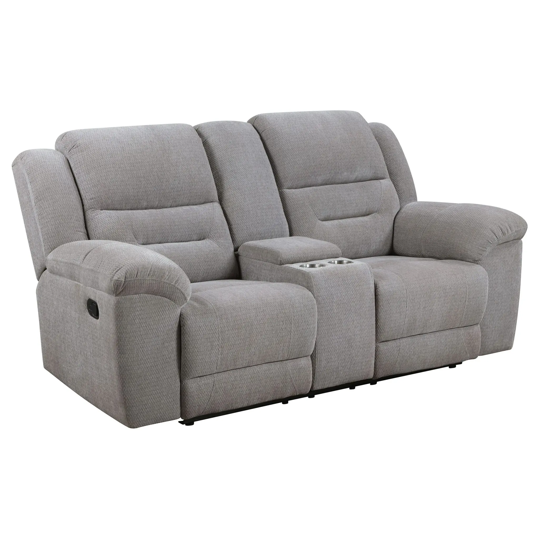 Gilson Reclining Loveseat Grey - Image 3
