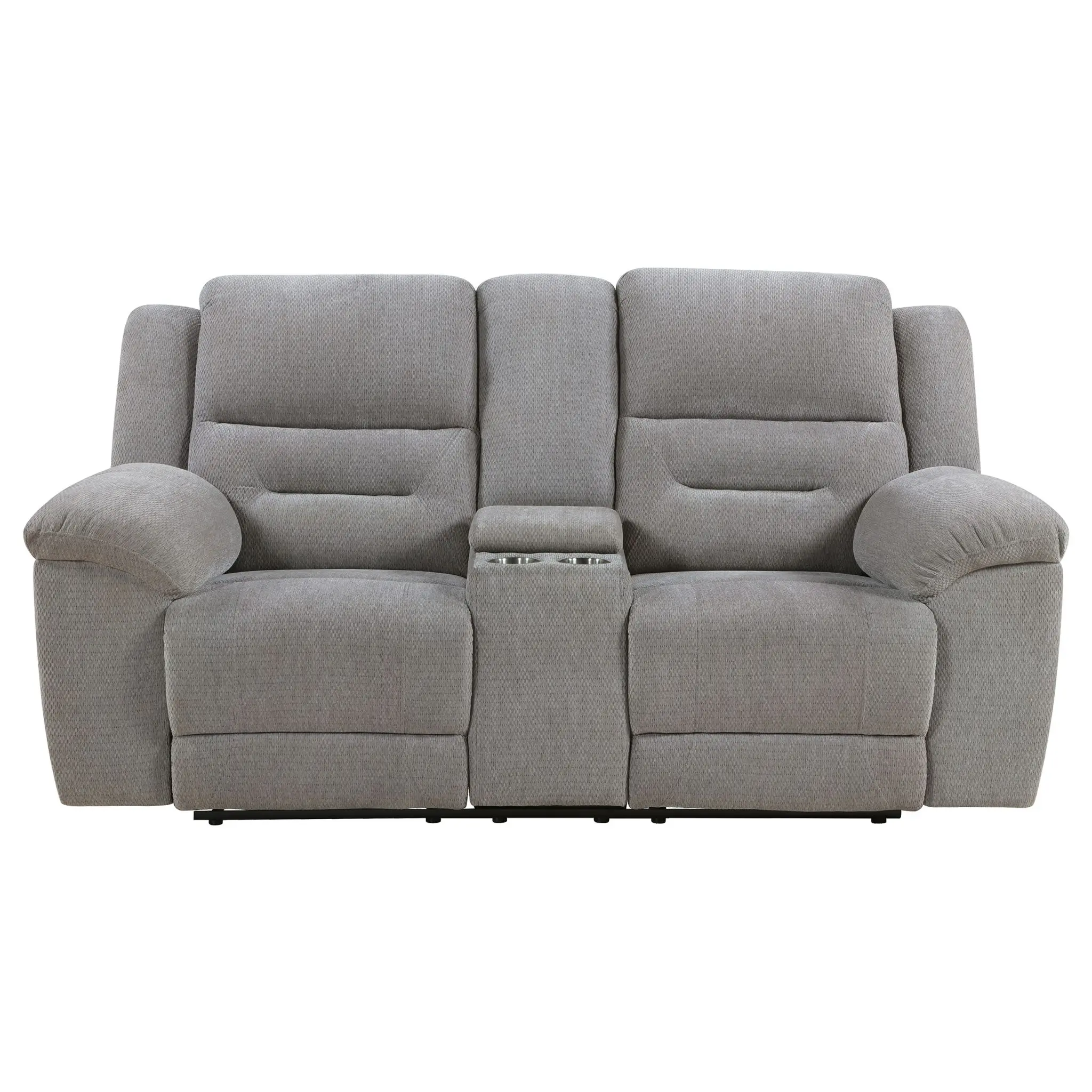Gilson Reclining Loveseat Grey - Image 5