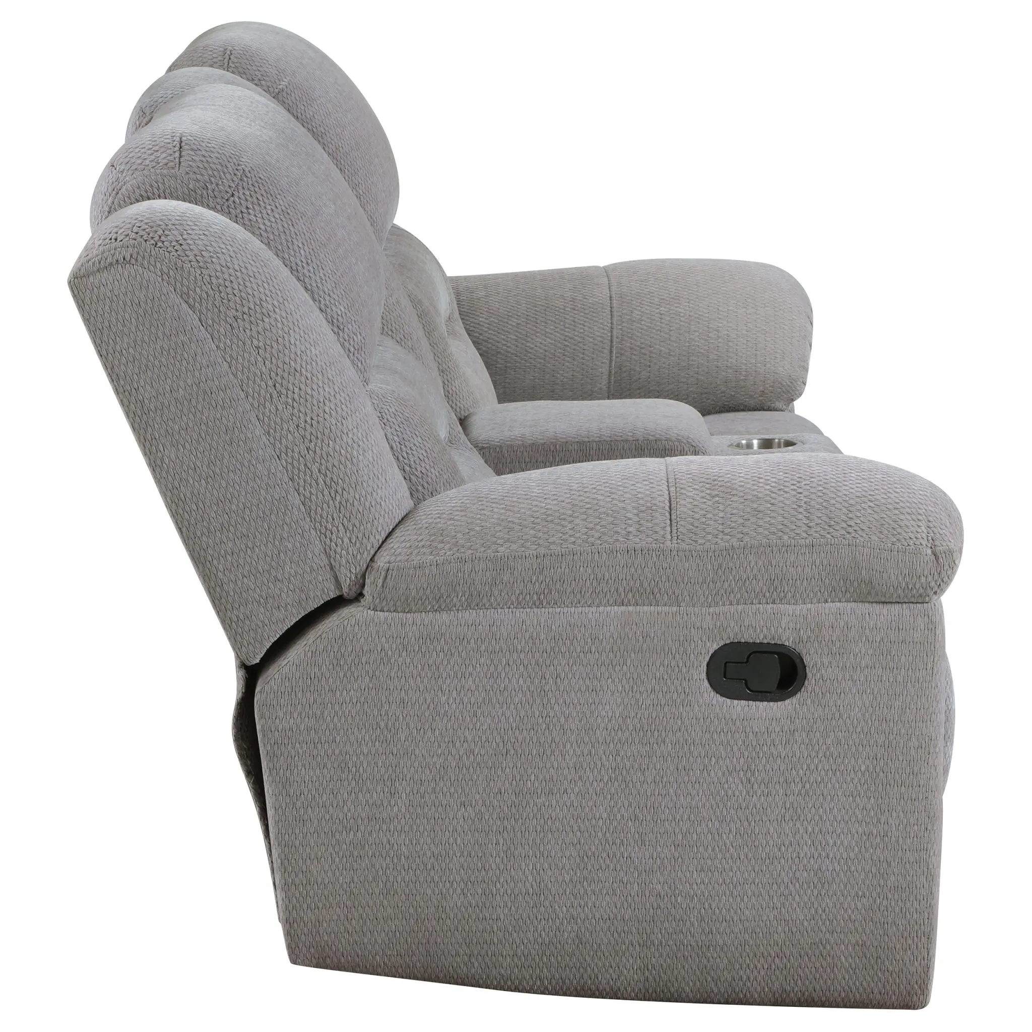 Gilson Reclining Loveseat Grey - Image 7