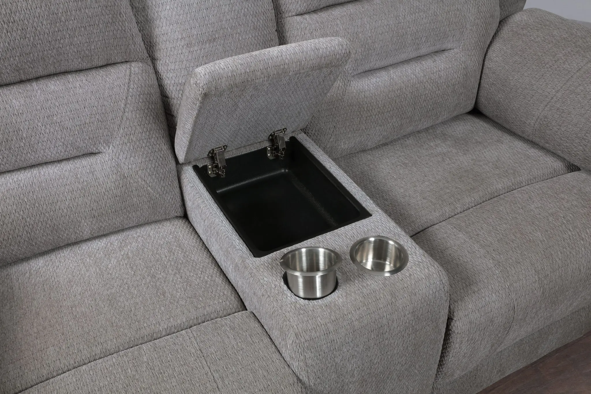Gilson Reclining Loveseat Grey - Image 10