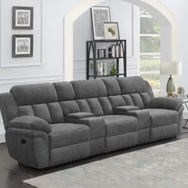 Bahrain 5-Piece Home Theater Seating Charcoal