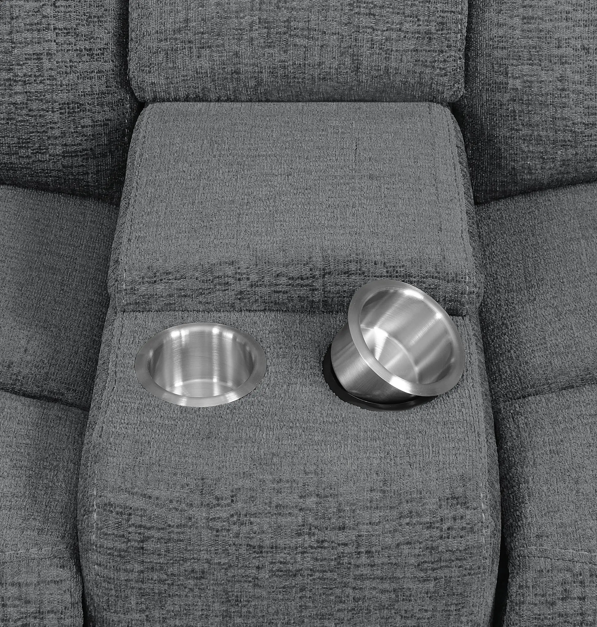 Bahrain 5-Piece Home Theater Seating Charcoal - Image 15