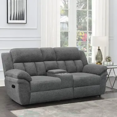 Bahrain Motion Loveseat Charcoal