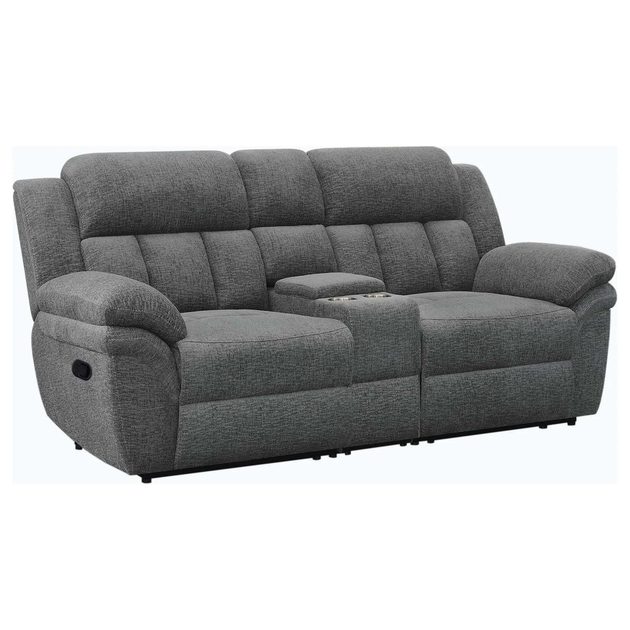 Bahrain Motion Loveseat Charcoal - Image 3