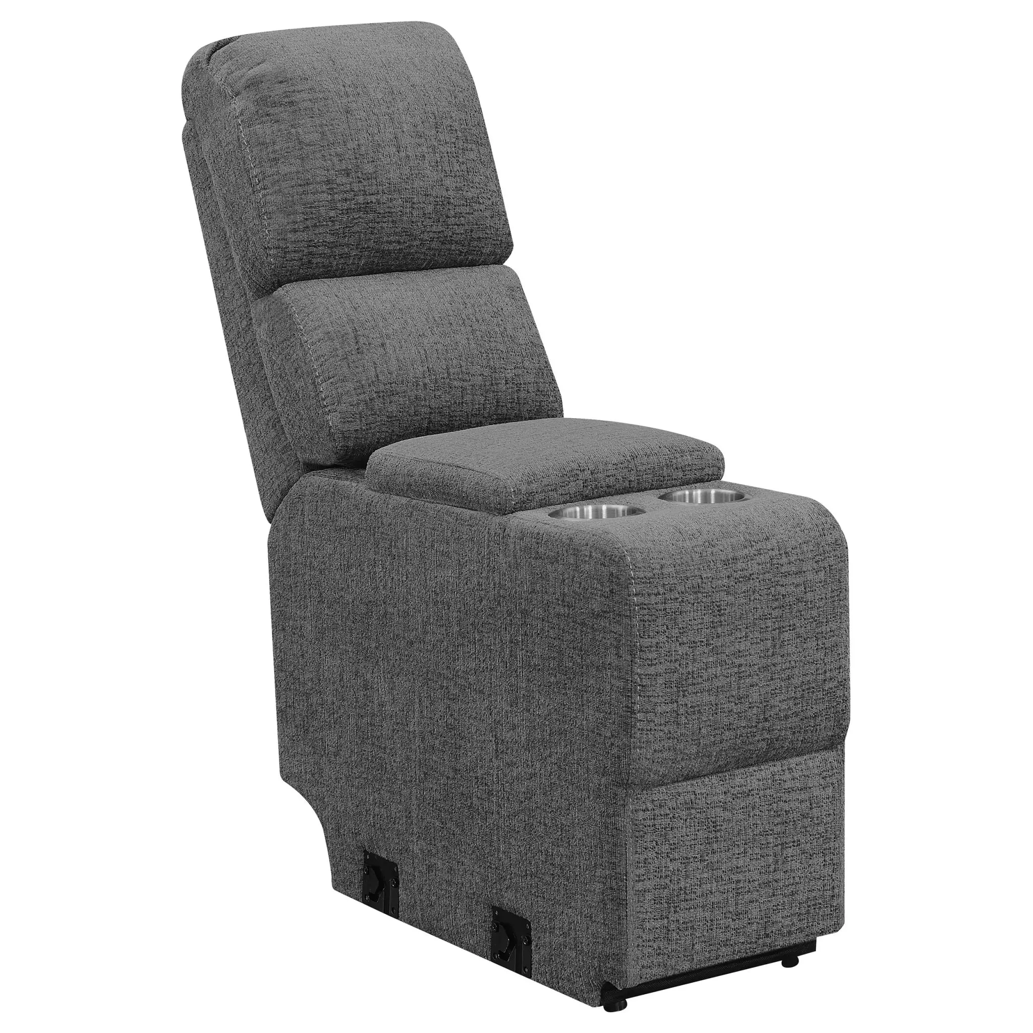 Bahrain Motion Loveseat Charcoal - Image 8