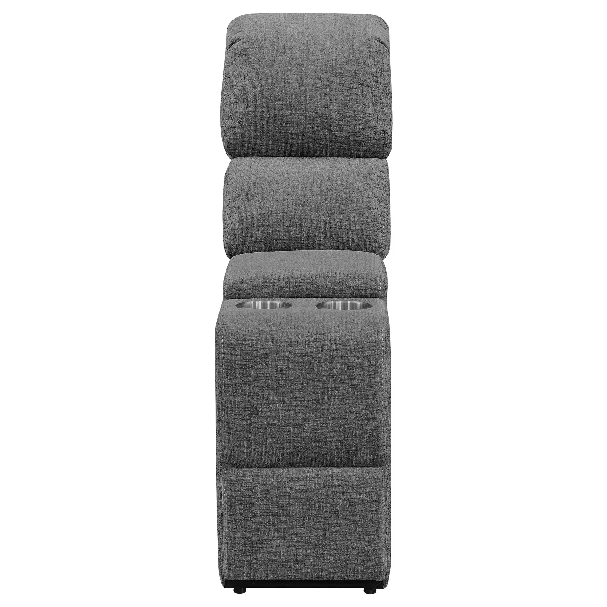 Bahrain Motion Loveseat Charcoal - Image 9