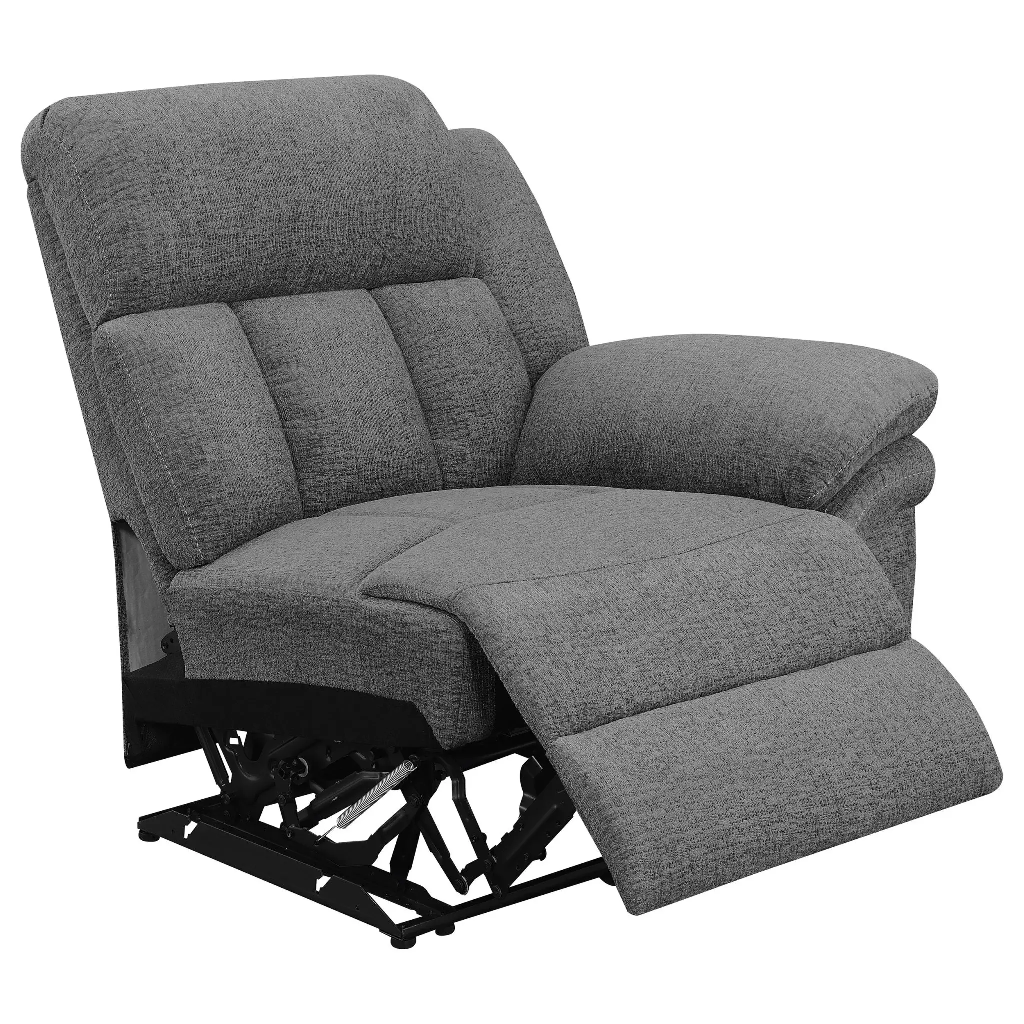 Bahrain Motion Loveseat Charcoal - Image 11