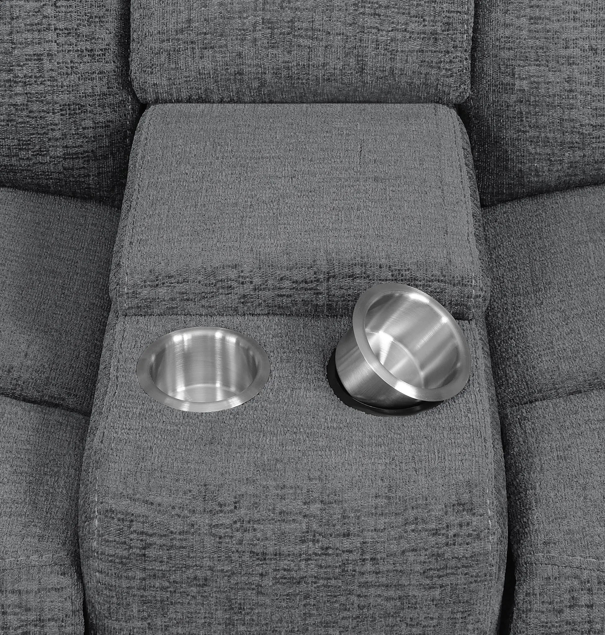 Bahrain Motion Loveseat Charcoal - Image 15