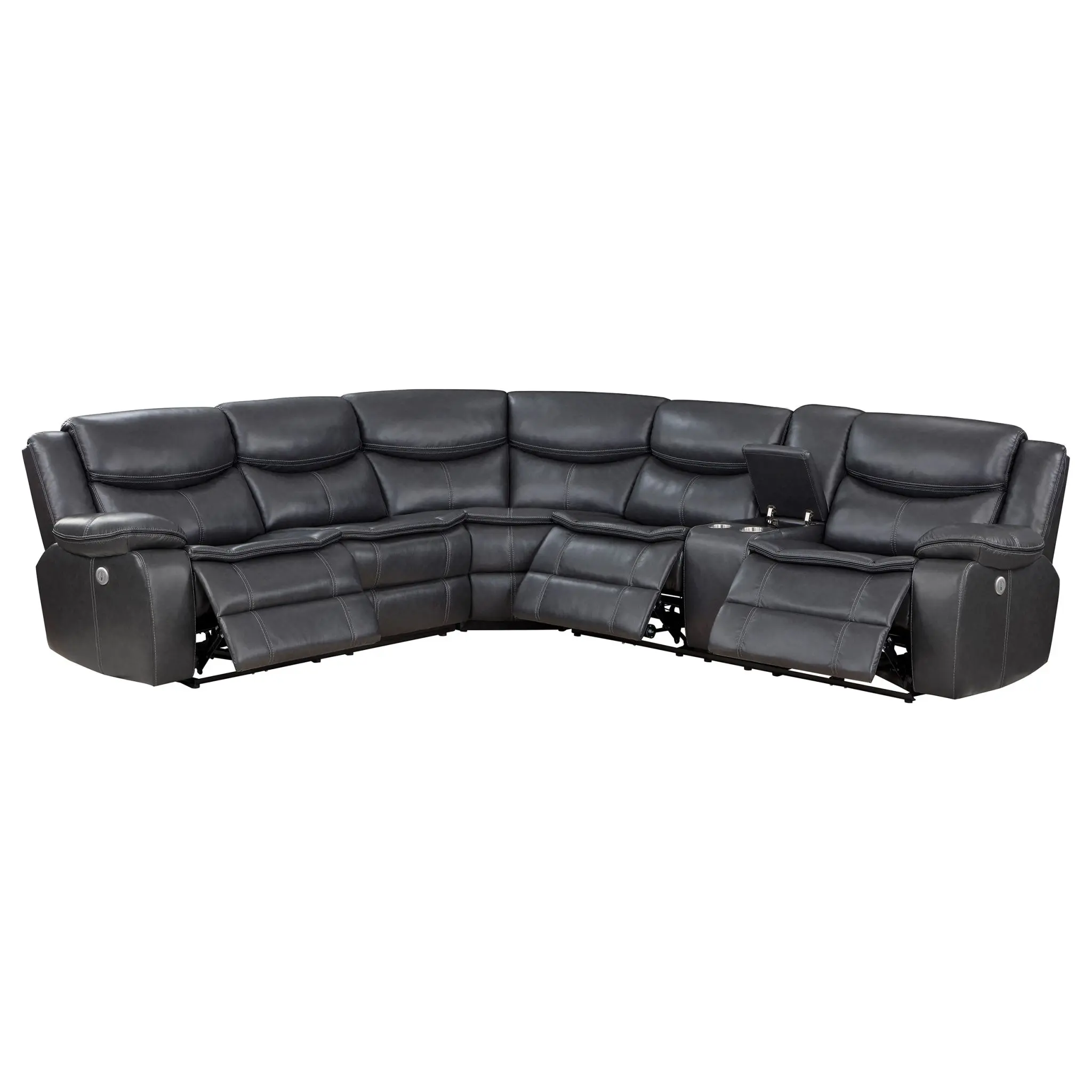 Sycamore Power Reclining Sectional - Image 4