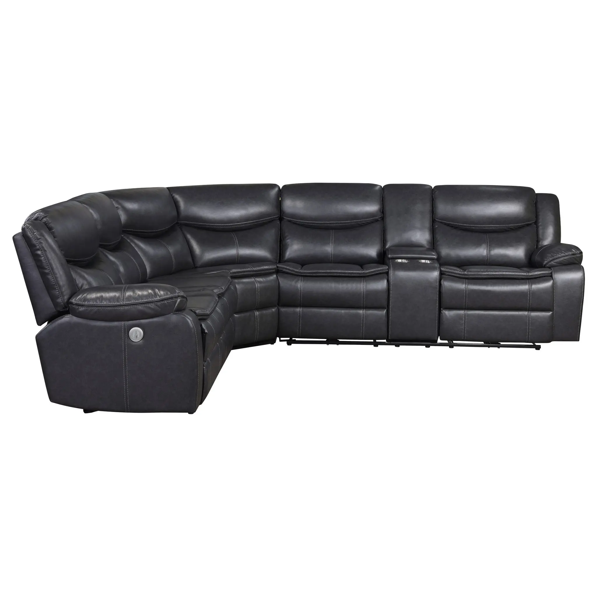 Sycamore Power Reclining Sectional - Image 7