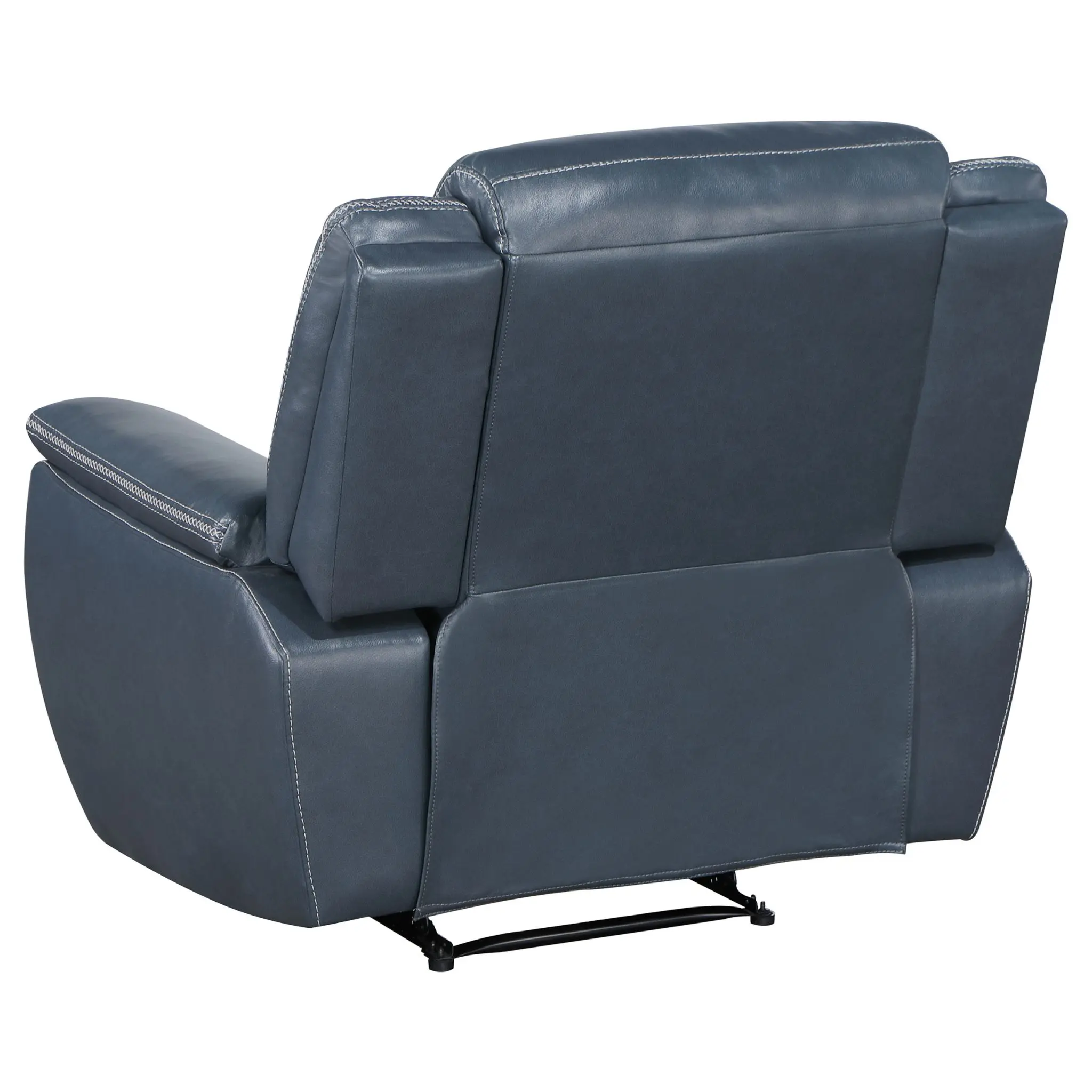 Sloane Manual Recliner Chair Blue - Image 5