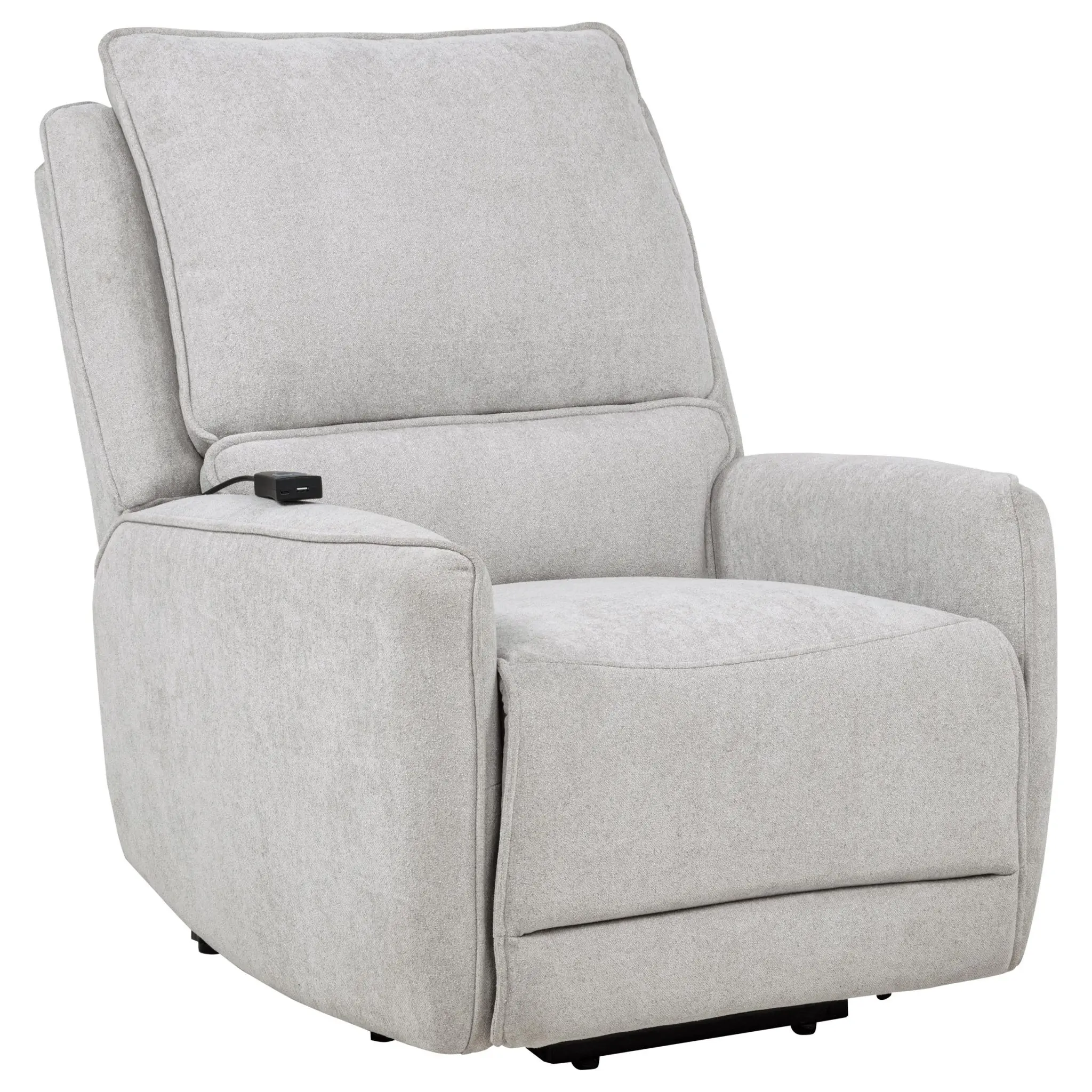 Sylmar Dual Power Lift Recliner Dove Grey - Image 2