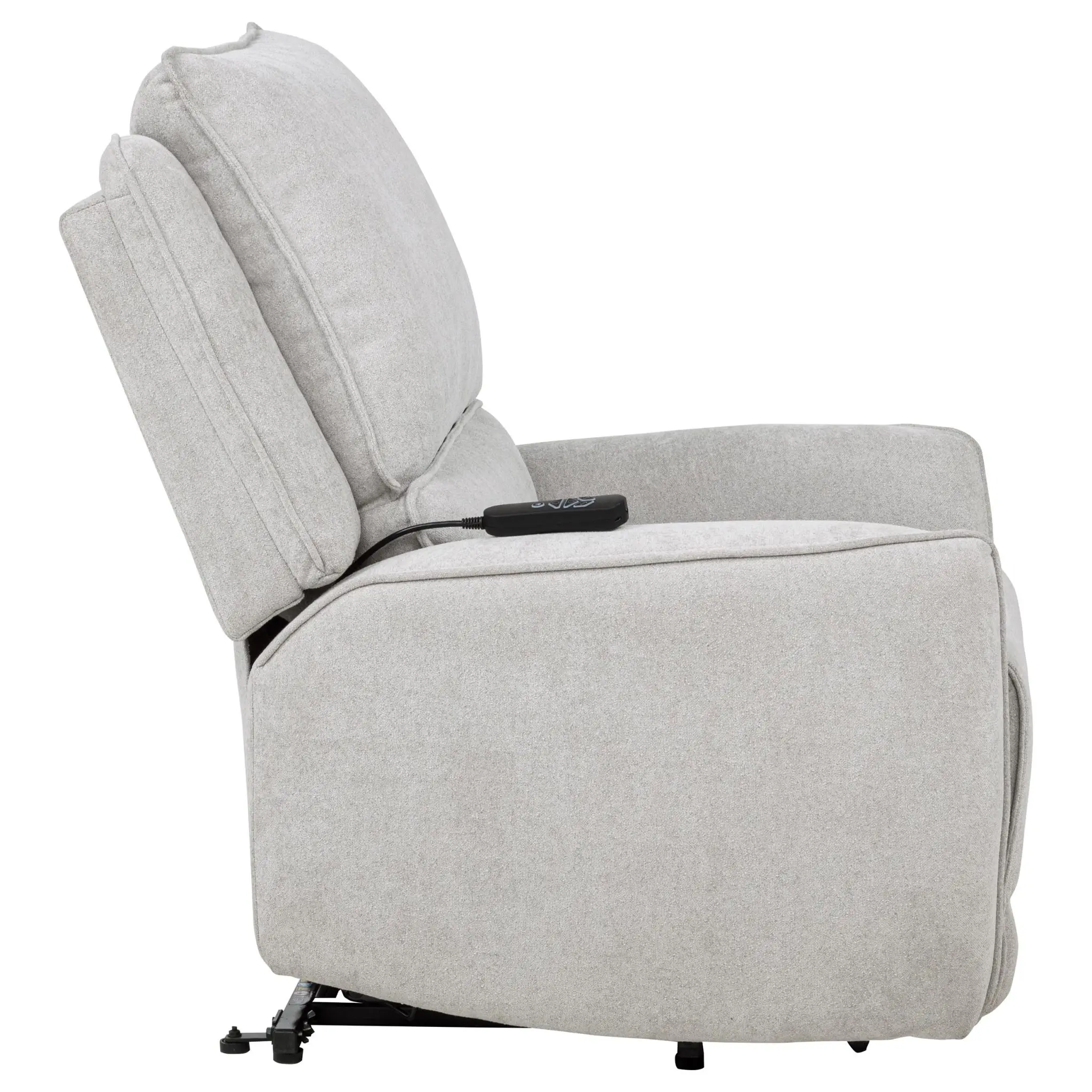 Sylmar Dual Power Lift Recliner Dove Grey - Image 9