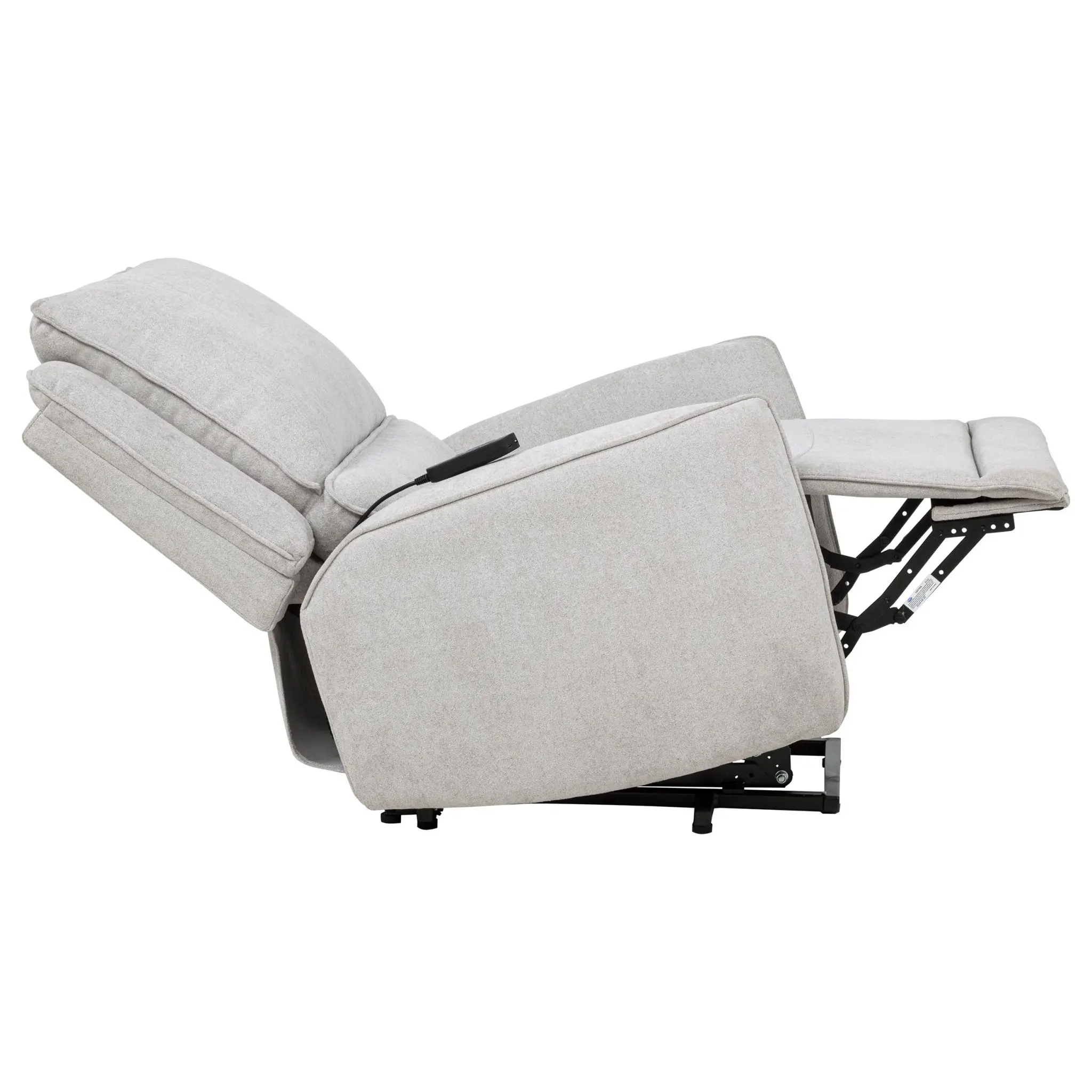 Sylmar Dual Power Lift Recliner Dove Grey - Image 11