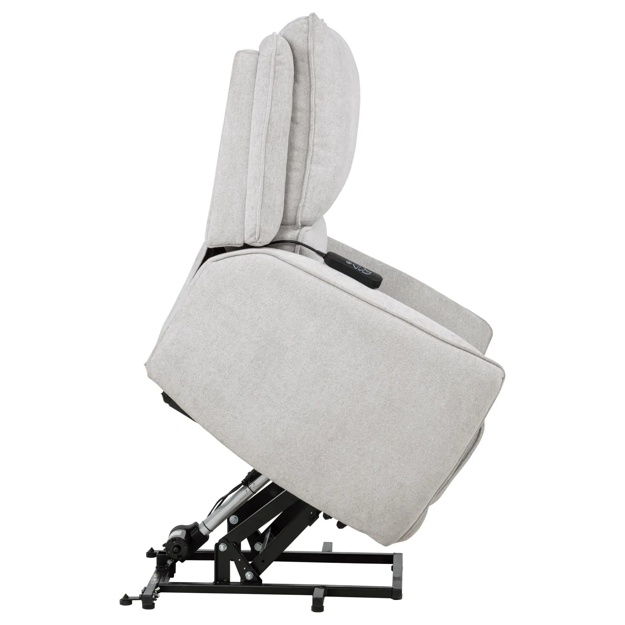 Sylmar Dual Power Lift Recliner Dove Grey - Image 12