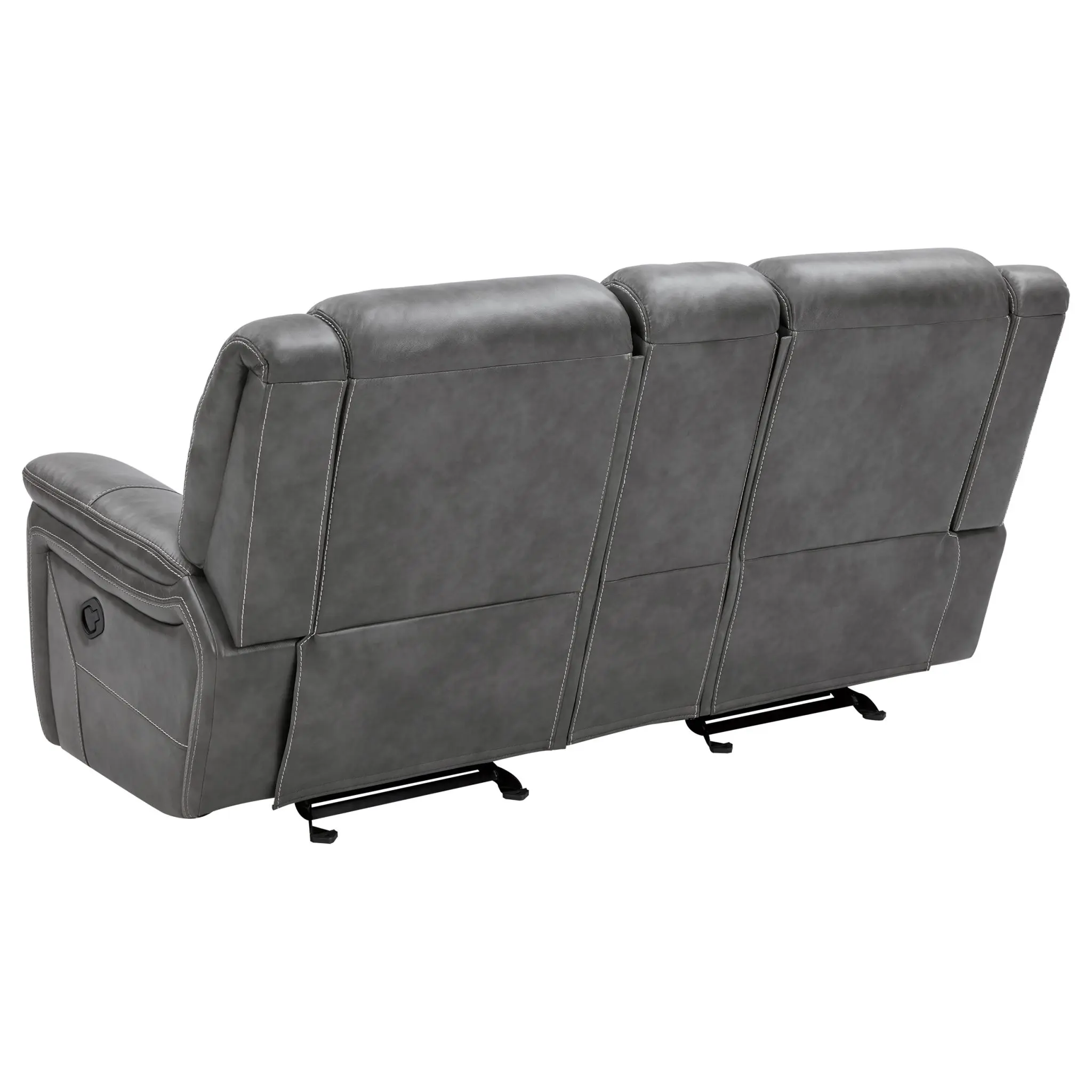 Conrad Glider Loveseat Grey - Image 7