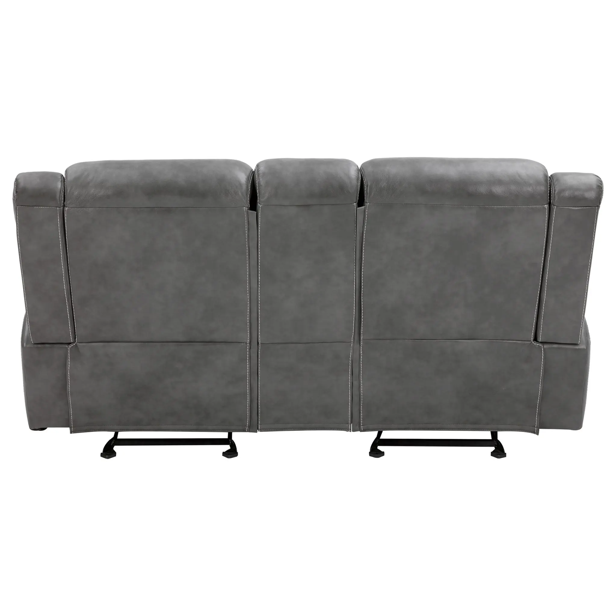 Conrad Glider Loveseat Grey - Image 8