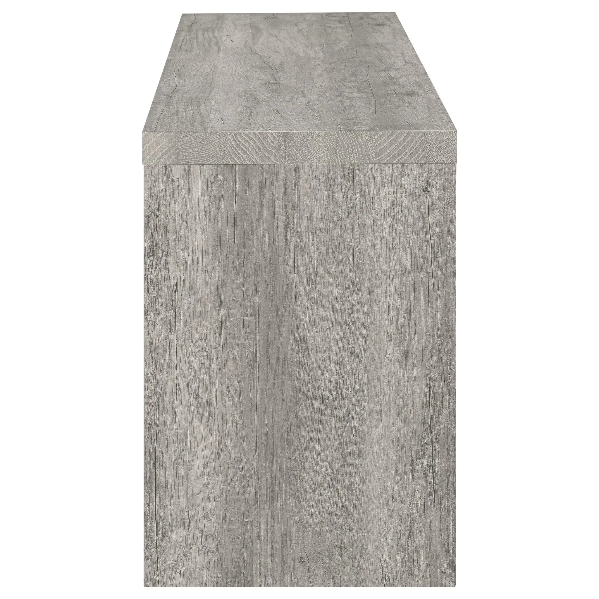 Burke 59-inch TV Stand Grey Driftwood - Image 6