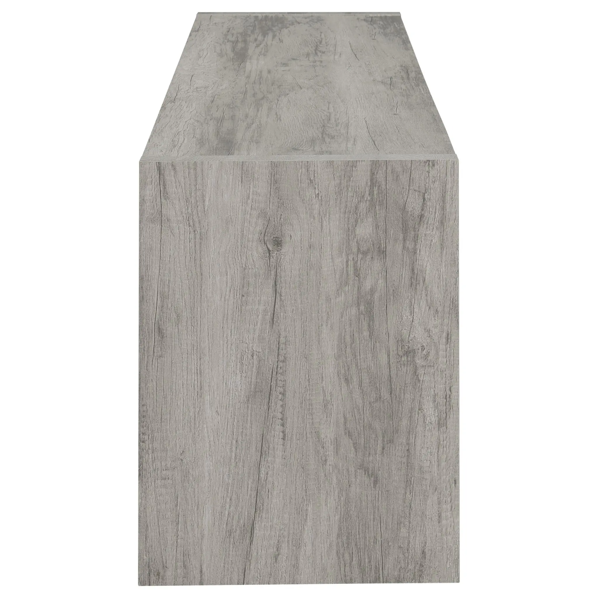 Burke 71-inch TV Stand Grey Driftwood - Image 6