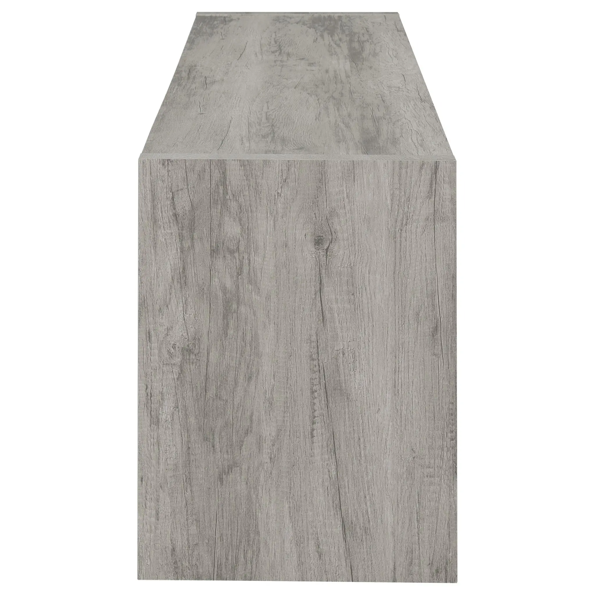 Burke 71-inch TV Stand Grey Driftwood - Image 8