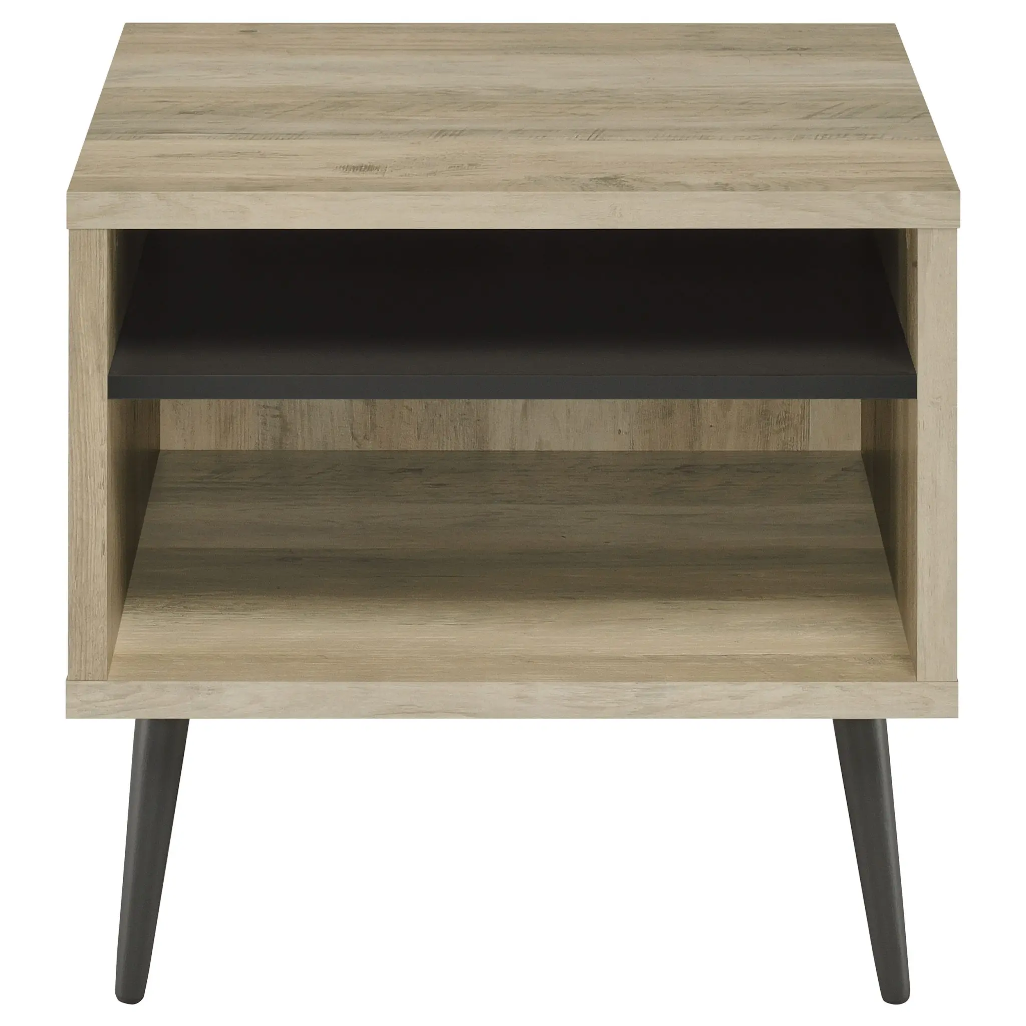Welsh Square Side End Table Distressed Pine - Image 3