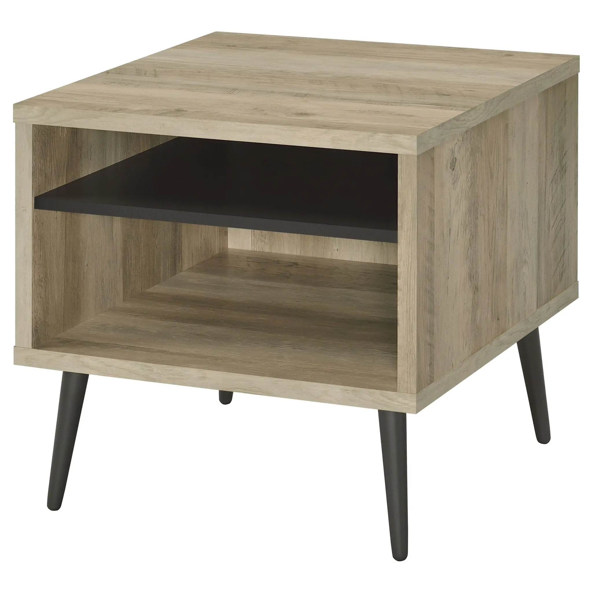 Welsh Square Side End Table Distressed Pine - Image 4