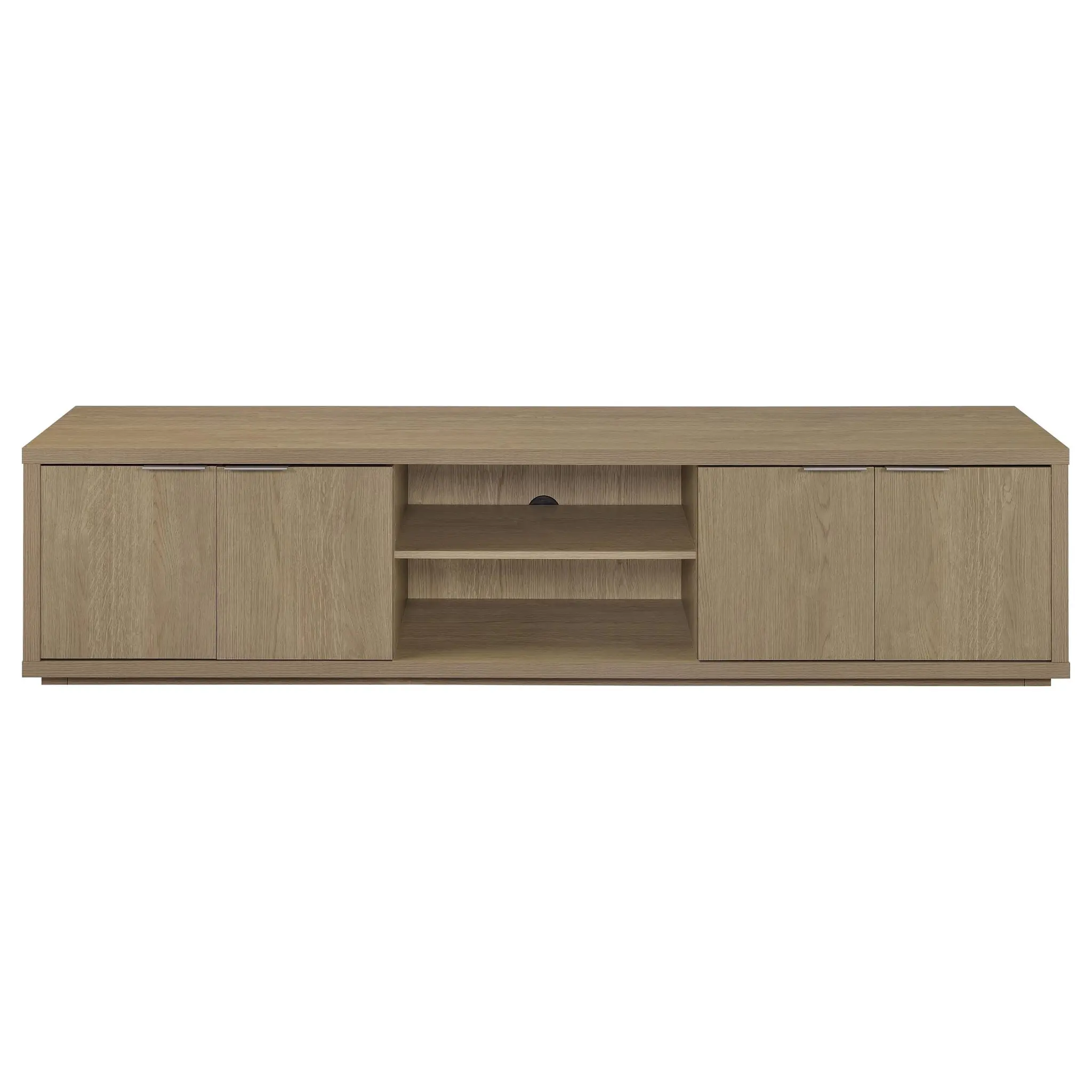 Ingram 4-Door TV Stand Latte - Image 4