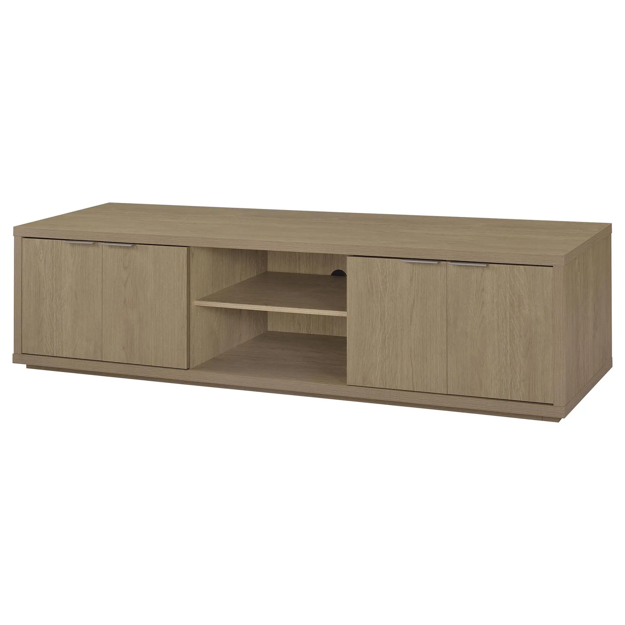 Ingram 4-Door TV Stand Latte - Image 5