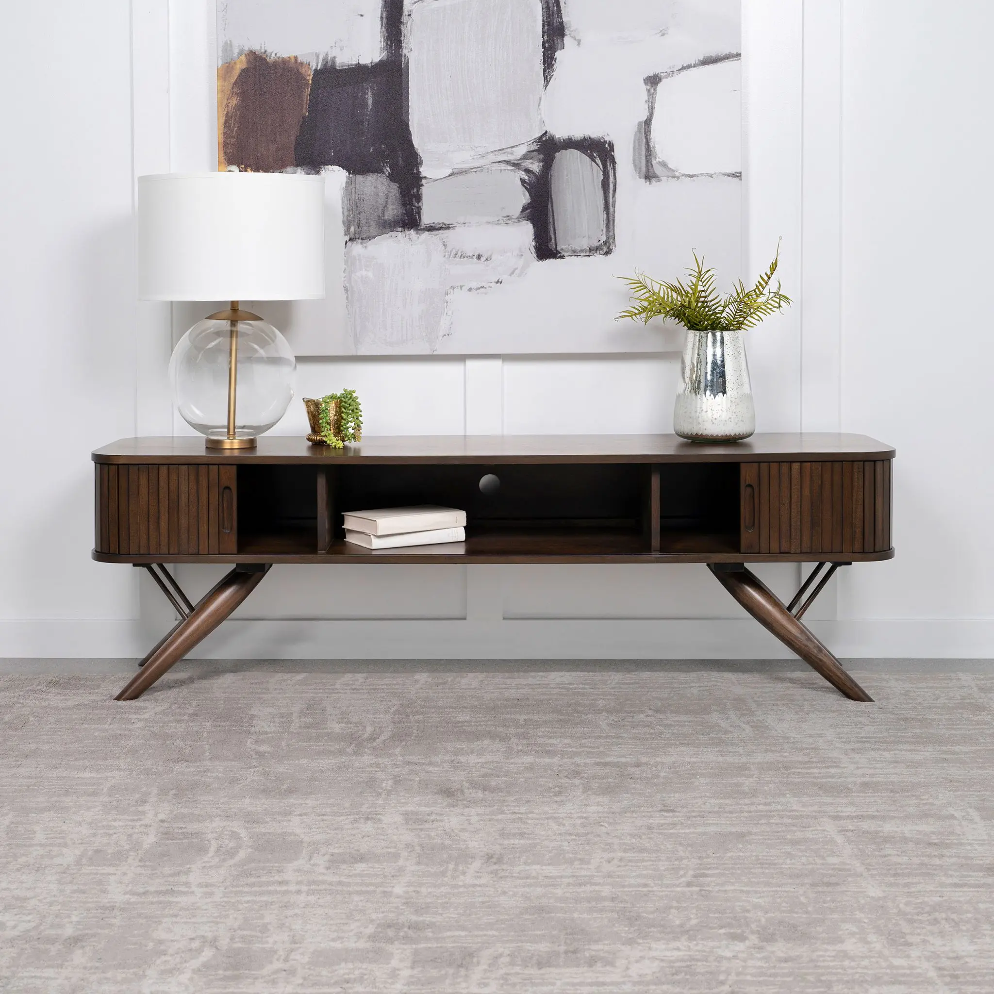 Valna 71-inch TV Stand Walnut
