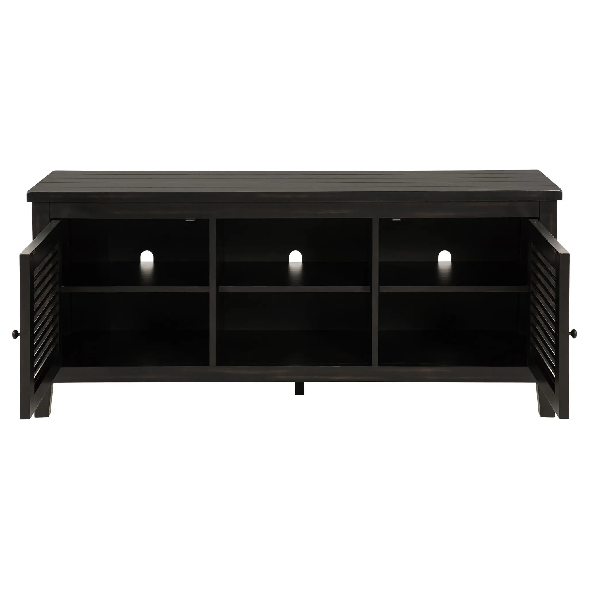 Concord 60-inch TV Stand Distressed Java - Image 4
