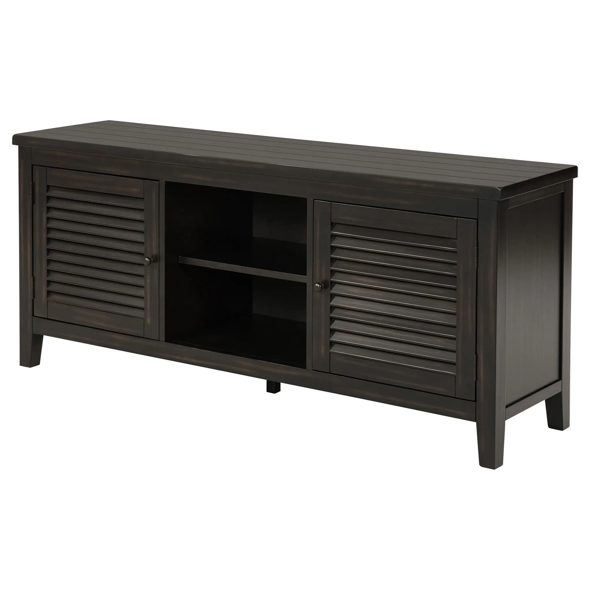 Concord 60-inch TV Stand Distressed Java - Image 5