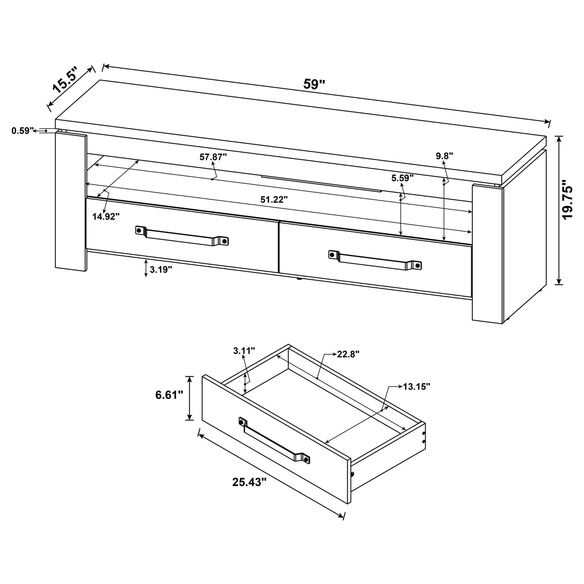 Elkton 59-inch TV Stand - Image 12