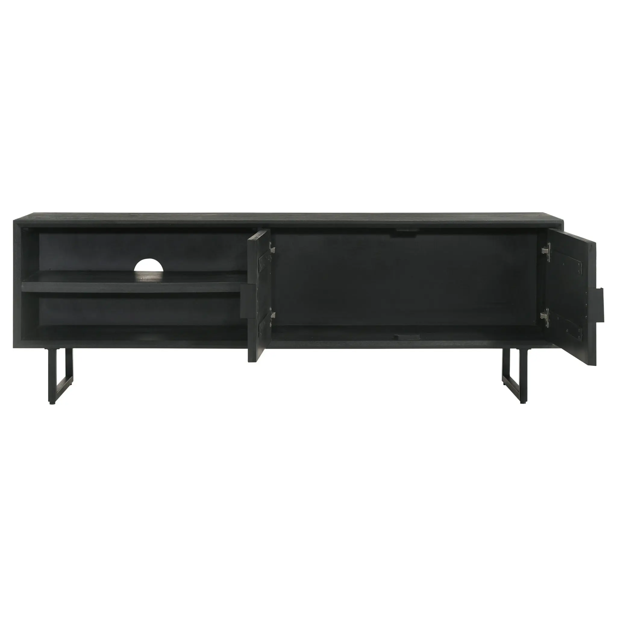 Marsden 70-inch TV Stand Charcoal Black - Image 6