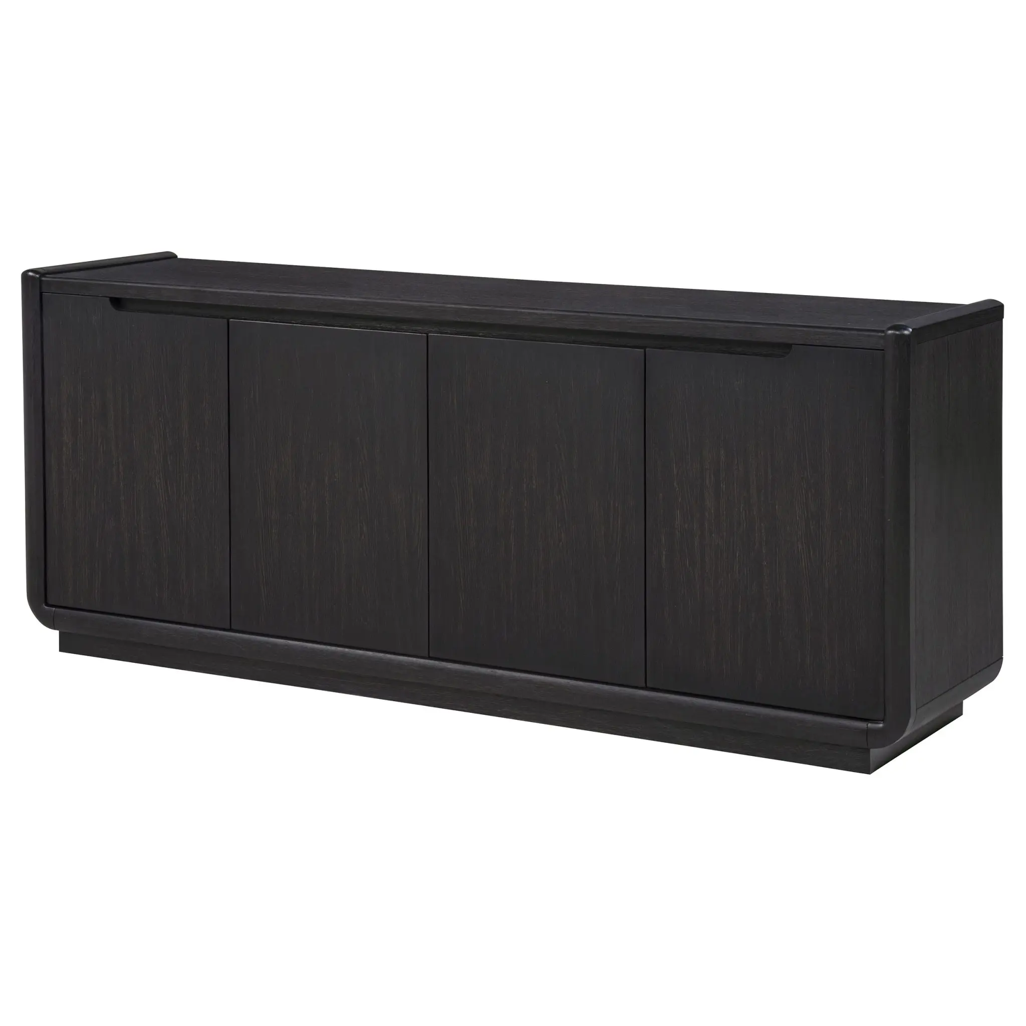 Leandro 72-inch TV Stand Burnished Black - Image 5