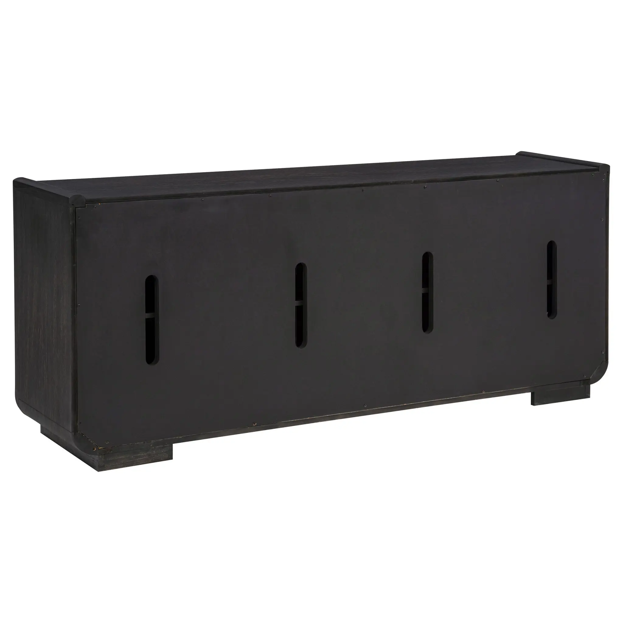 Leandro 72-inch TV Stand Burnished Black - Image 7