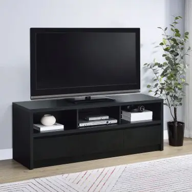 Rutland 59-inch TV Stand Black