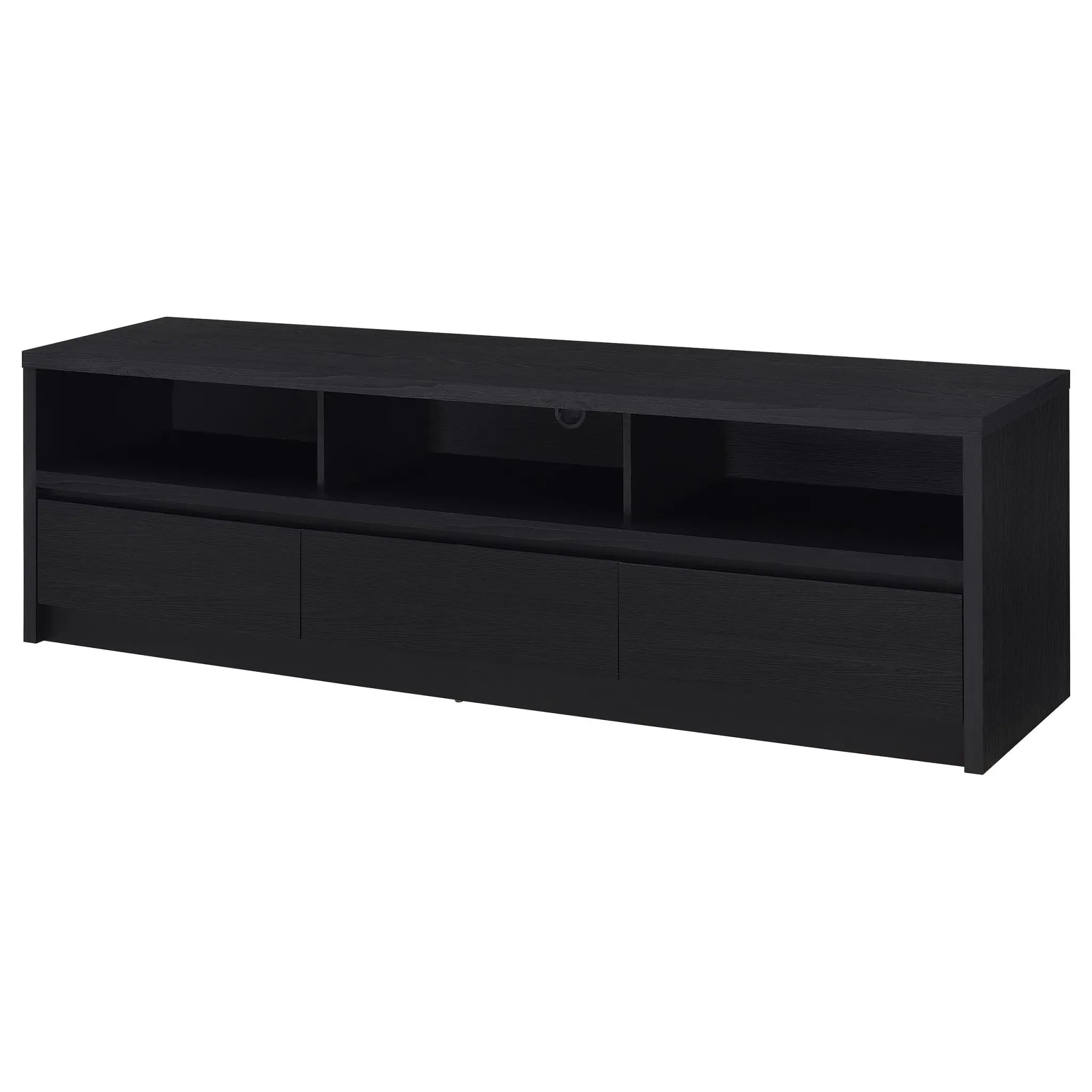 Rutland 78-inch TV Stand Black - Image 5