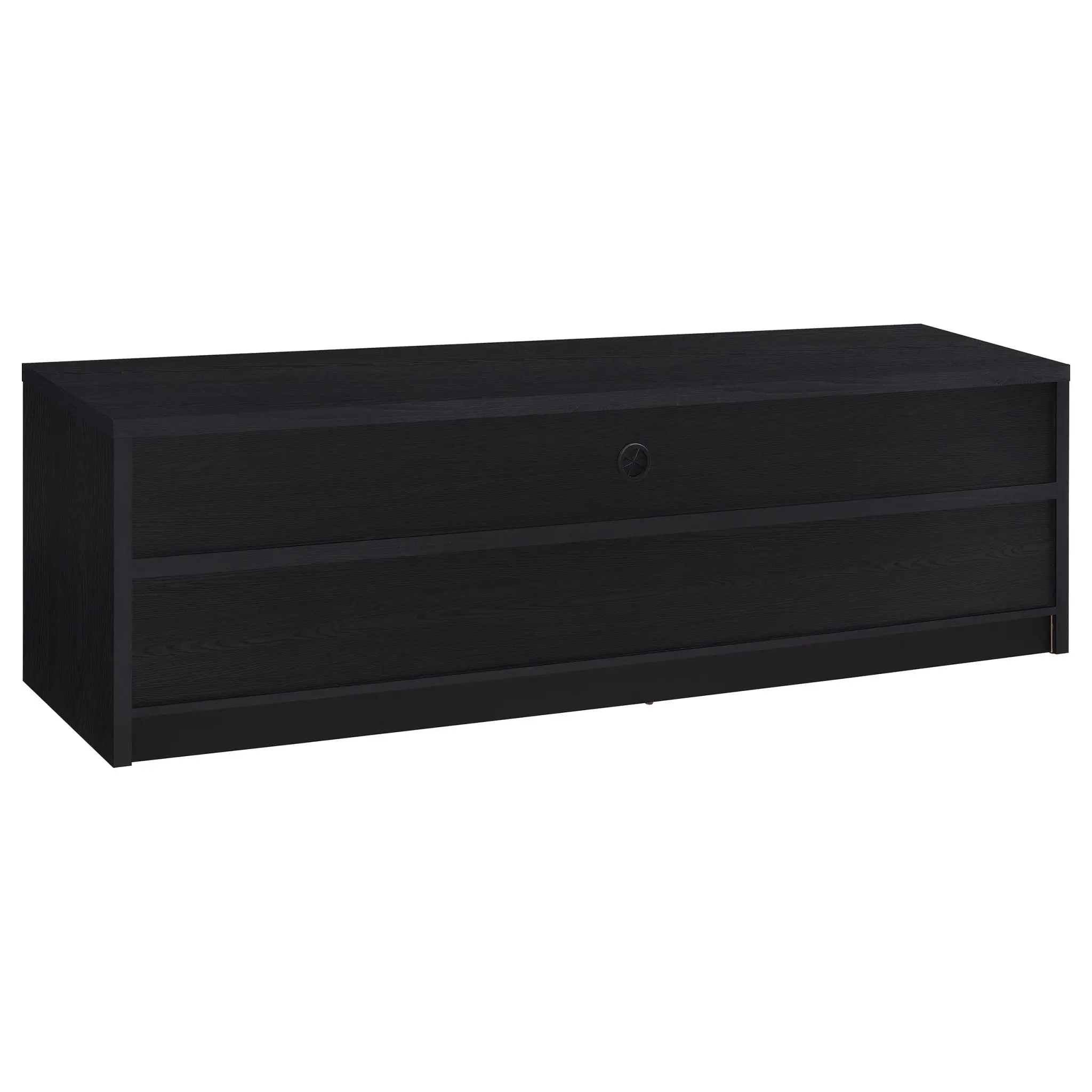 Rutland 78-inch TV Stand Black - Image 7