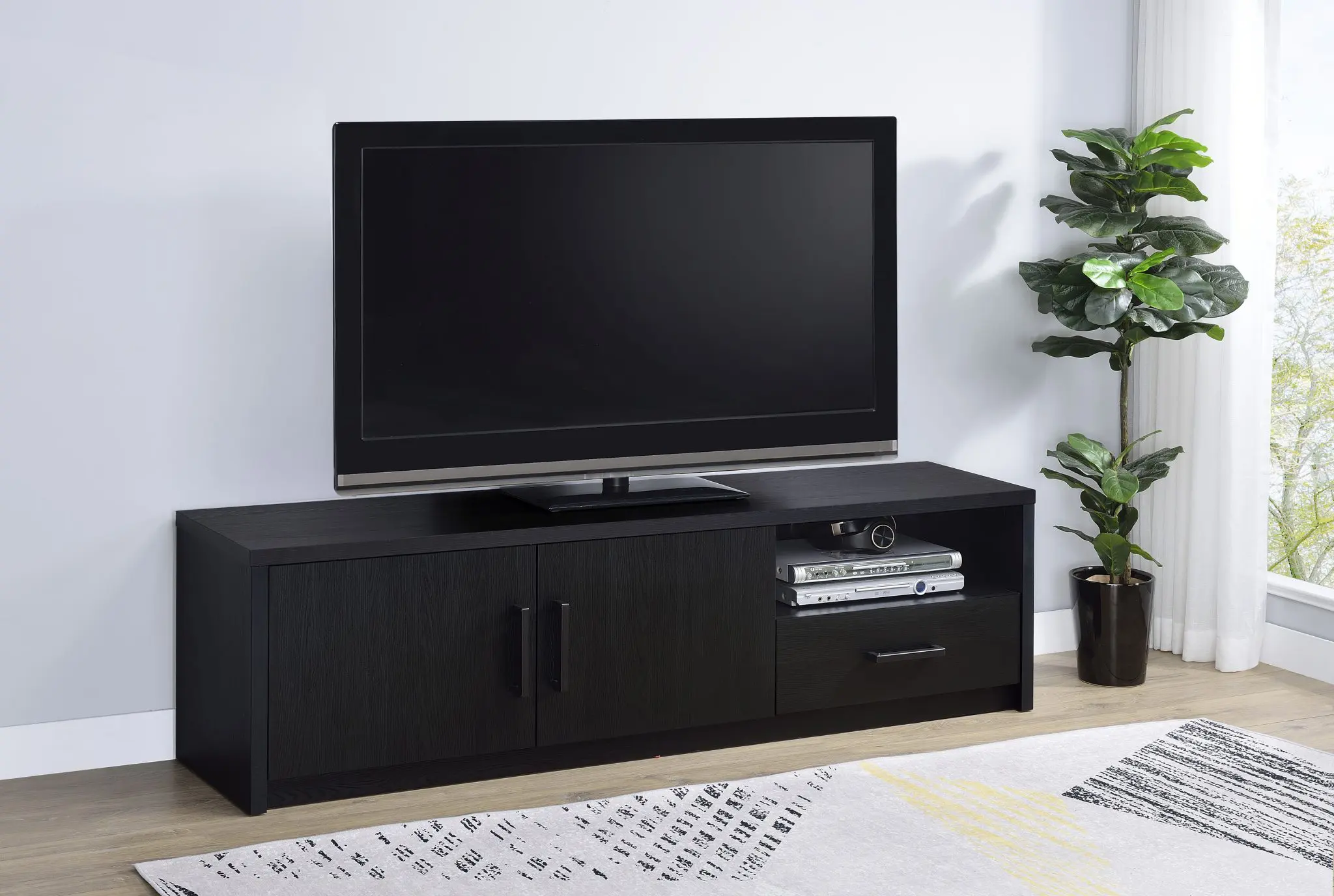 Murray 70-inch TV Stand Black