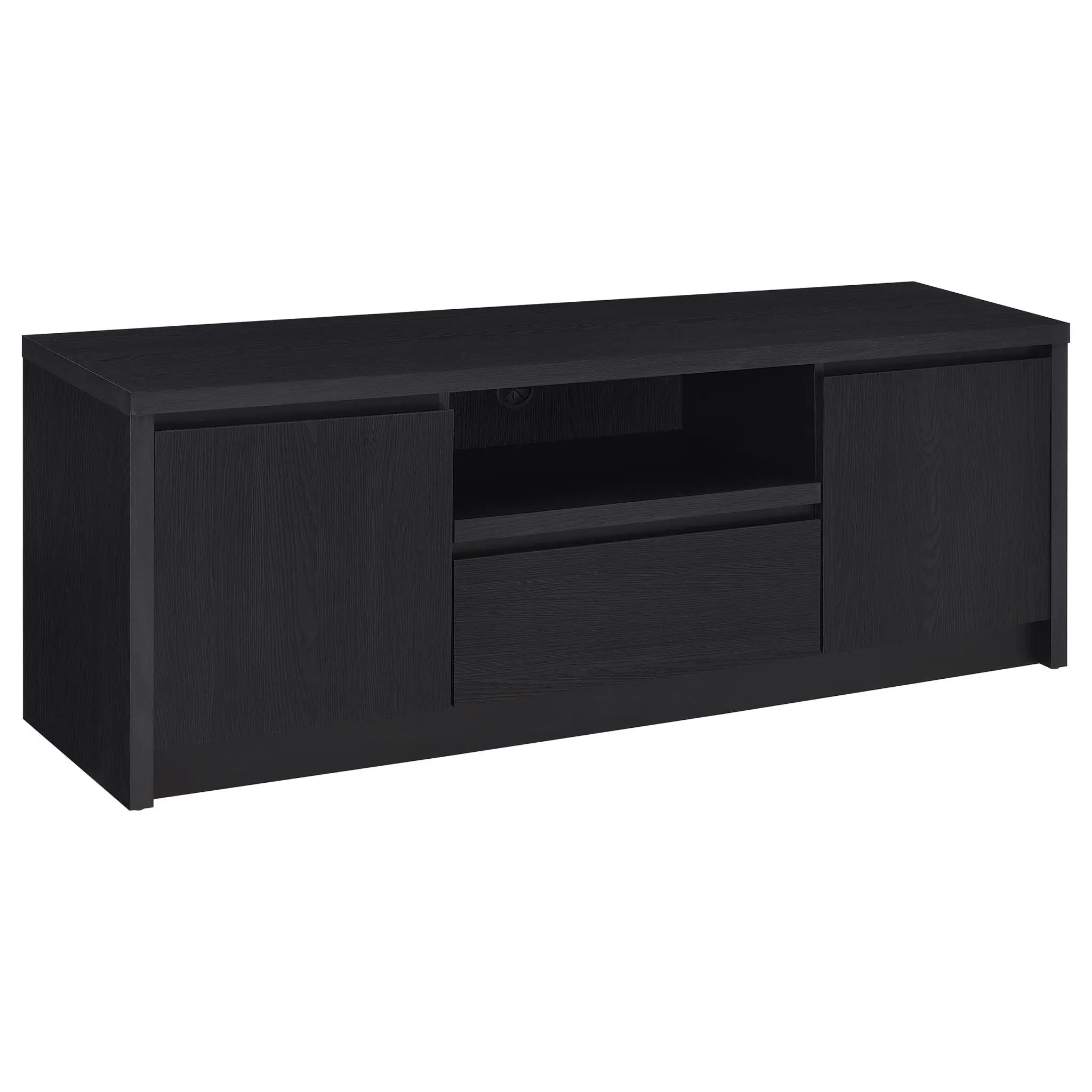 Winfield 60-inch Corner TV Stand Matte Black - Image 2