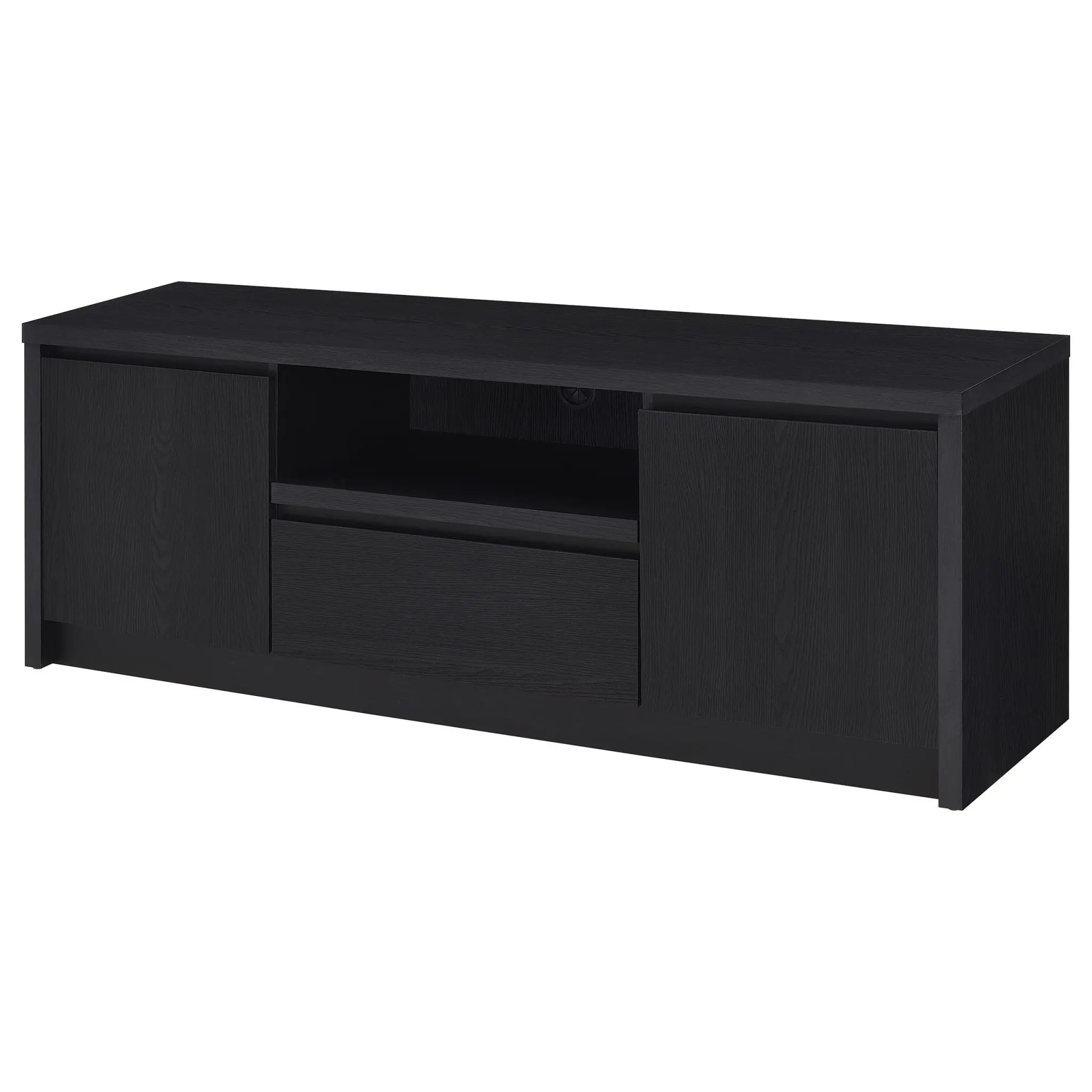 Winfield 60-inch Corner TV Stand Matte Black - Image 5