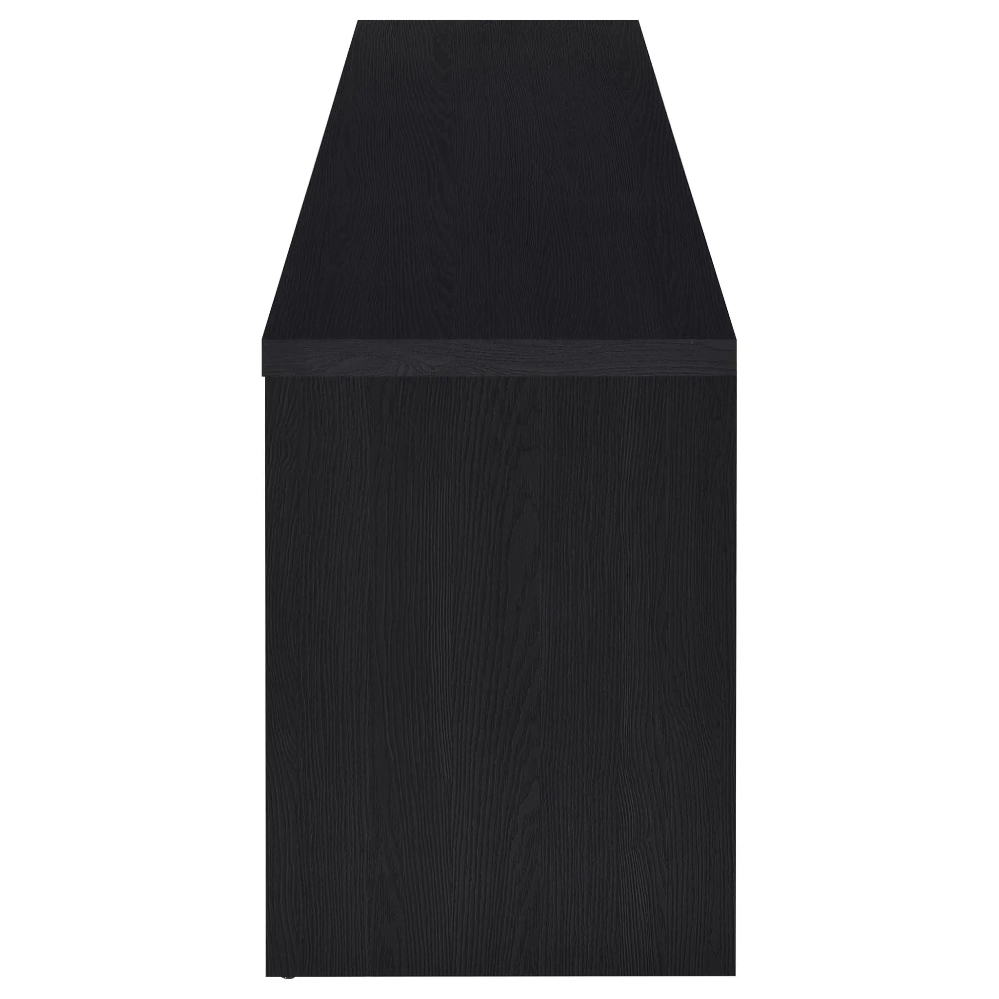 Winfield 60-inch Corner TV Stand Matte Black - Image 6
