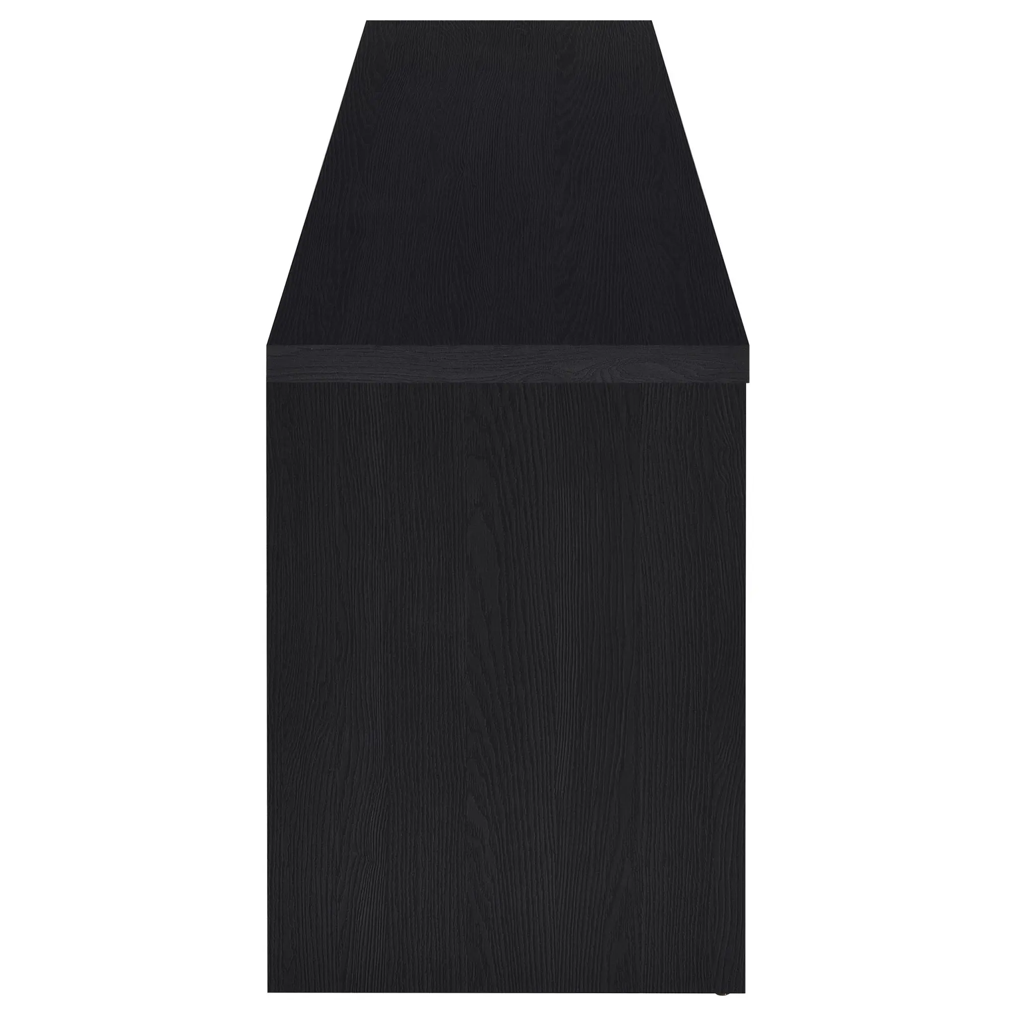 Winfield 60-inch Corner TV Stand Matte Black - Image 9