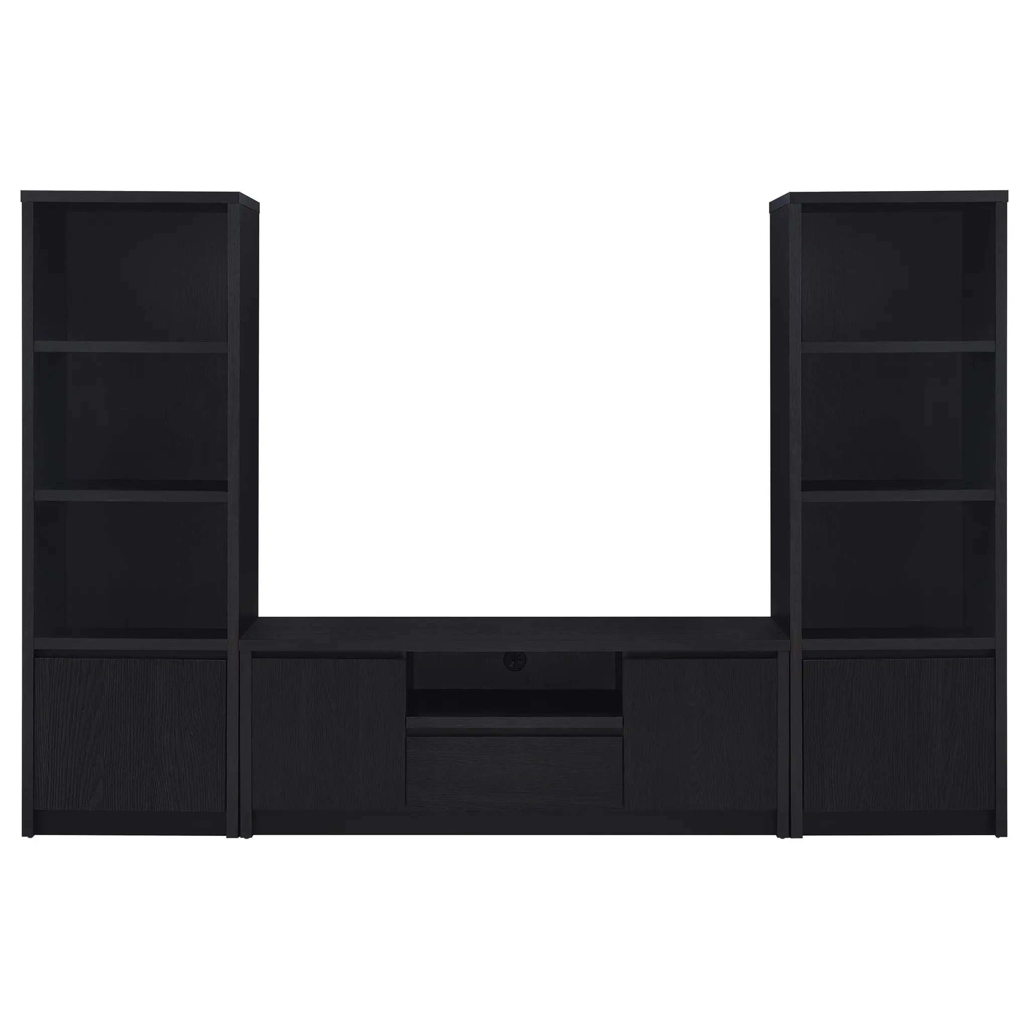 Winfield 60-inch Corner TV Stand Matte Black - Image 13