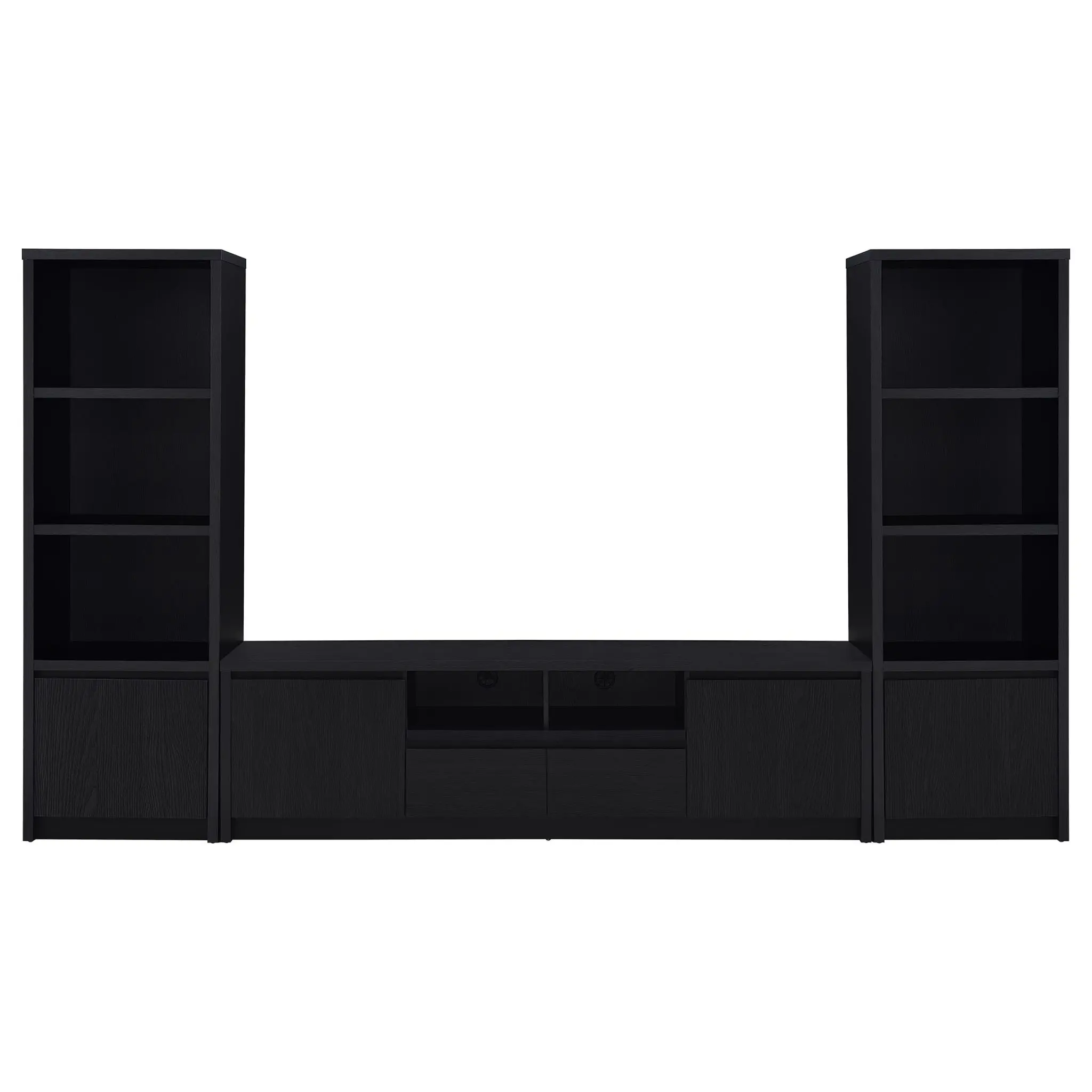 Winfield 78-inch TV Stand Black - Image 13