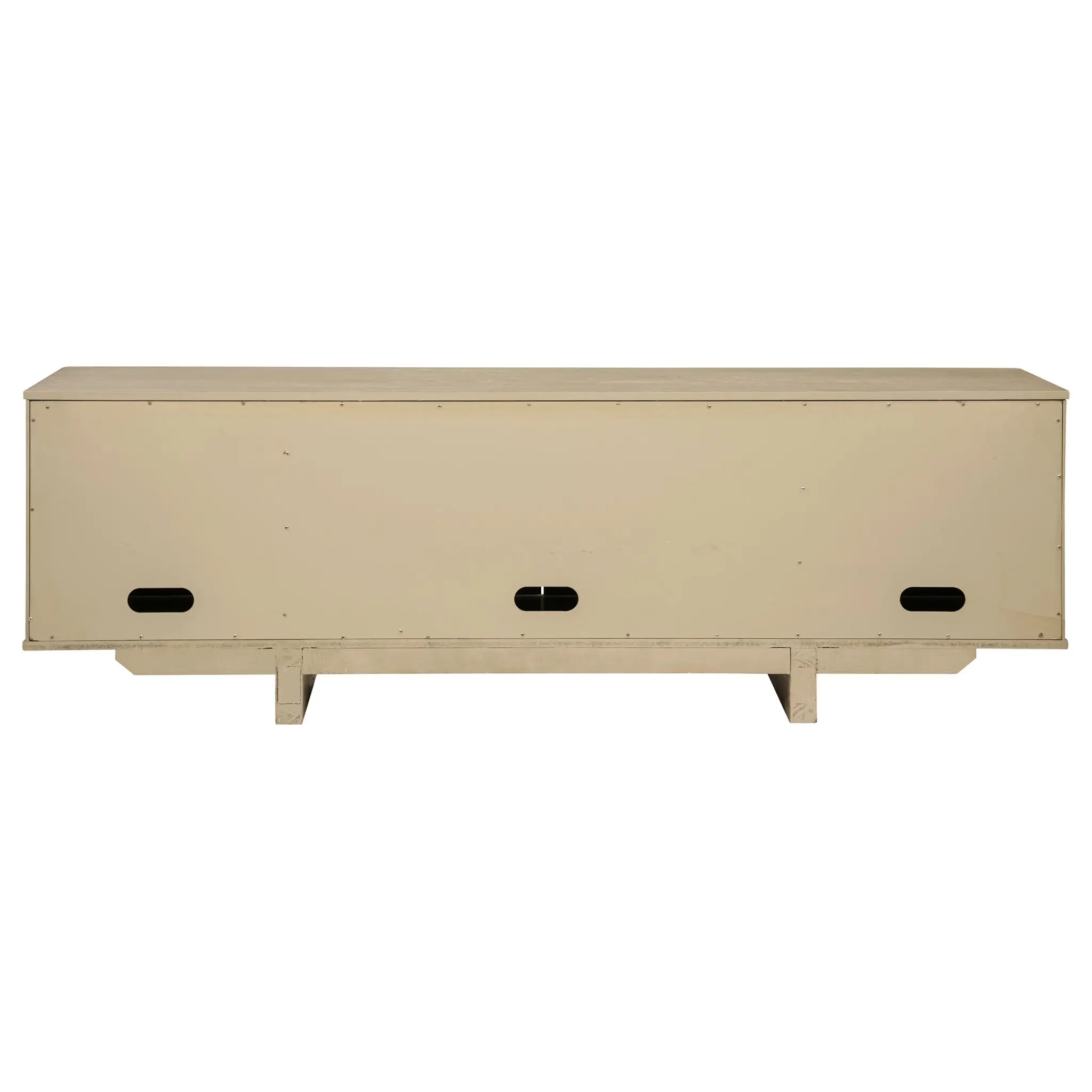 Kailani 79-inch TV Stand Beige Oak - Image 7