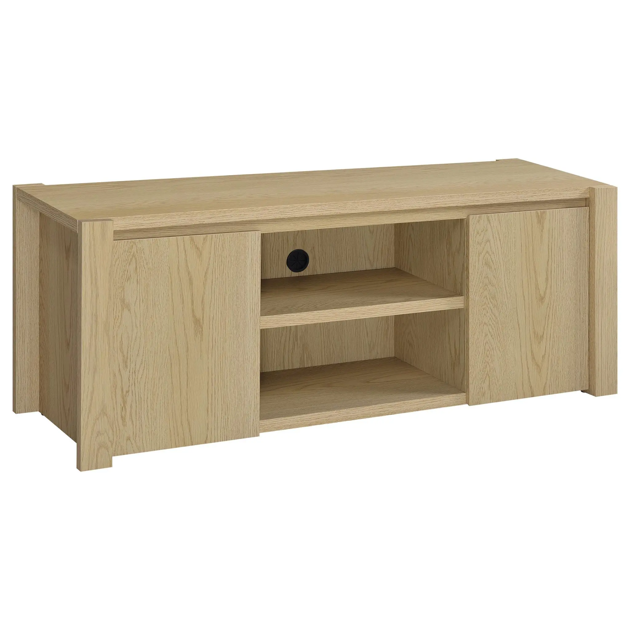 Laurelton 3-Piece Entertainment Center Light Oak - Image 3