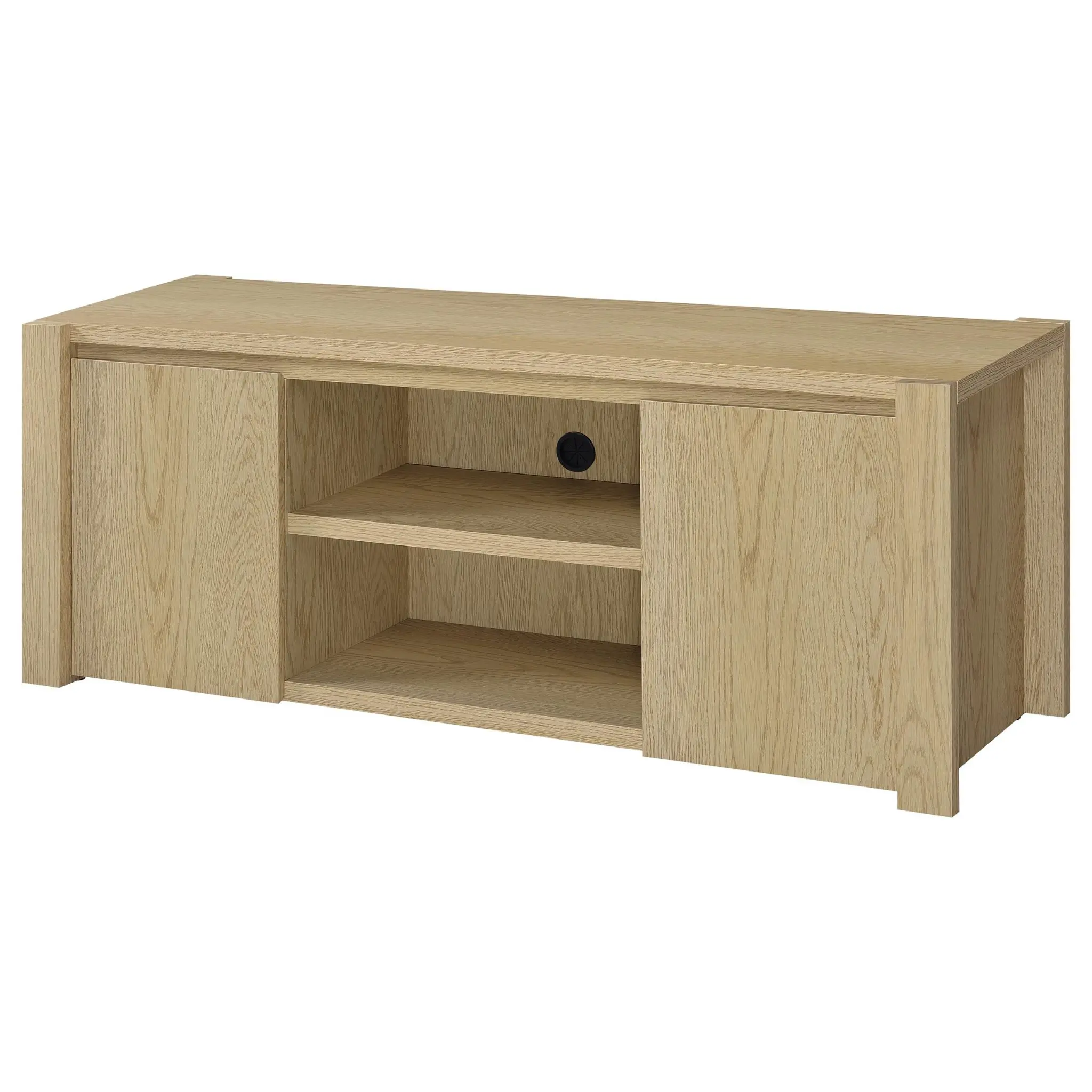 Laurelton 3-Piece Entertainment Center Light Oak - Image 6