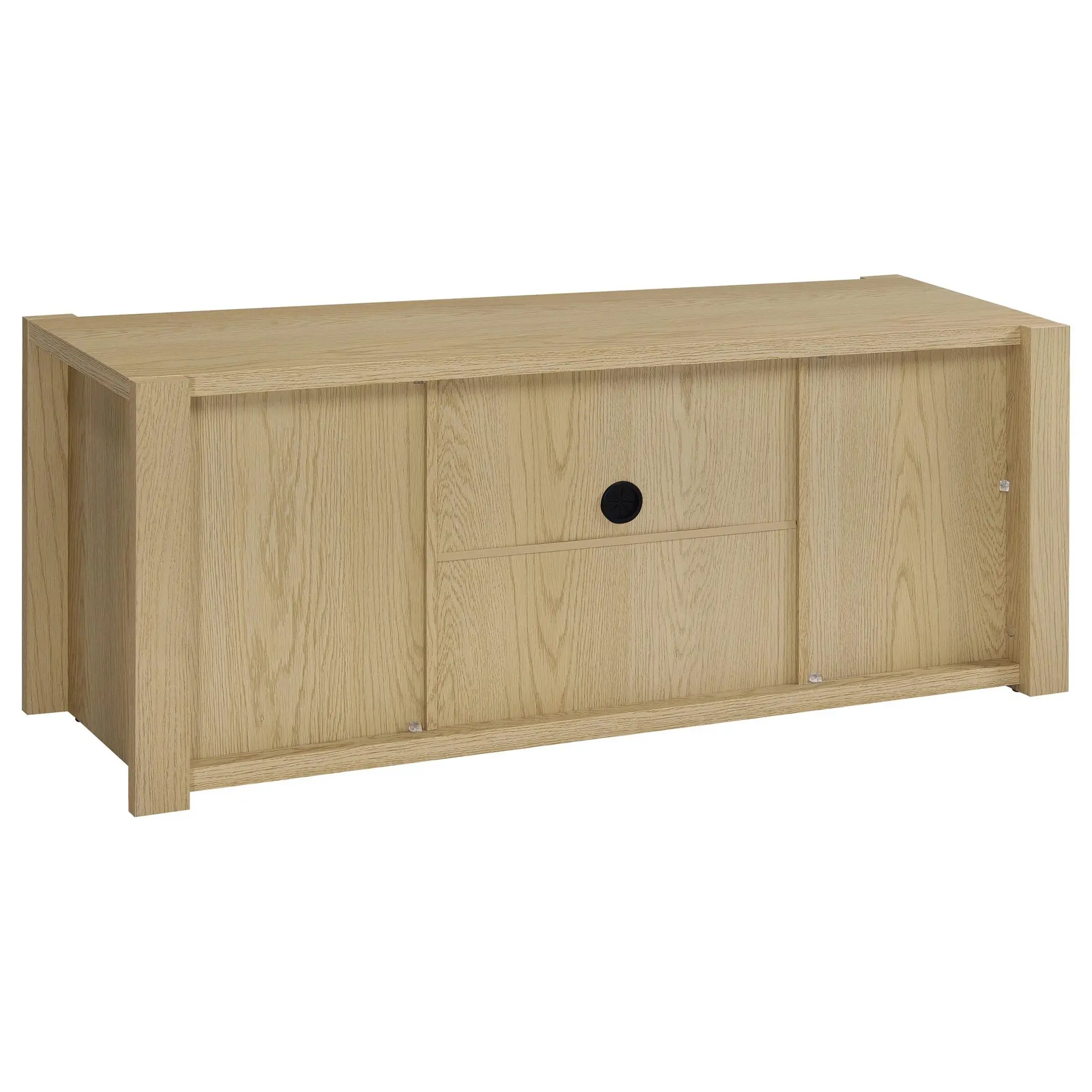 Laurelton 3-Piece Entertainment Center Light Oak - Image 8